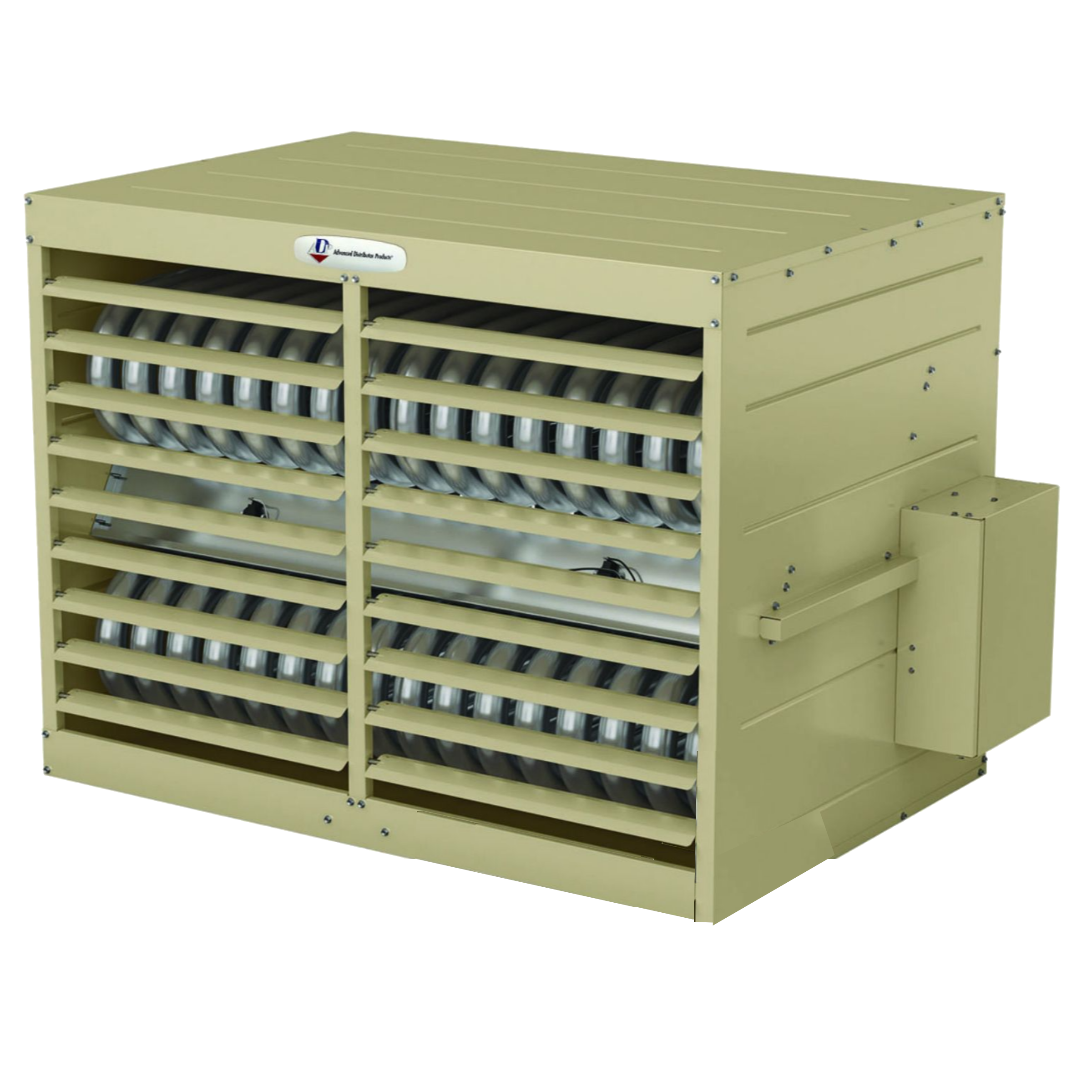 UHCM-125NA ADP UHCM Series  Natural Gas Fired Unit Heater Aluminized Steel, 125,000 BTU, Efficiency  83%, 115V/ 60 Hz/ 1 Ph, Propeller Fan, 1950 CFM