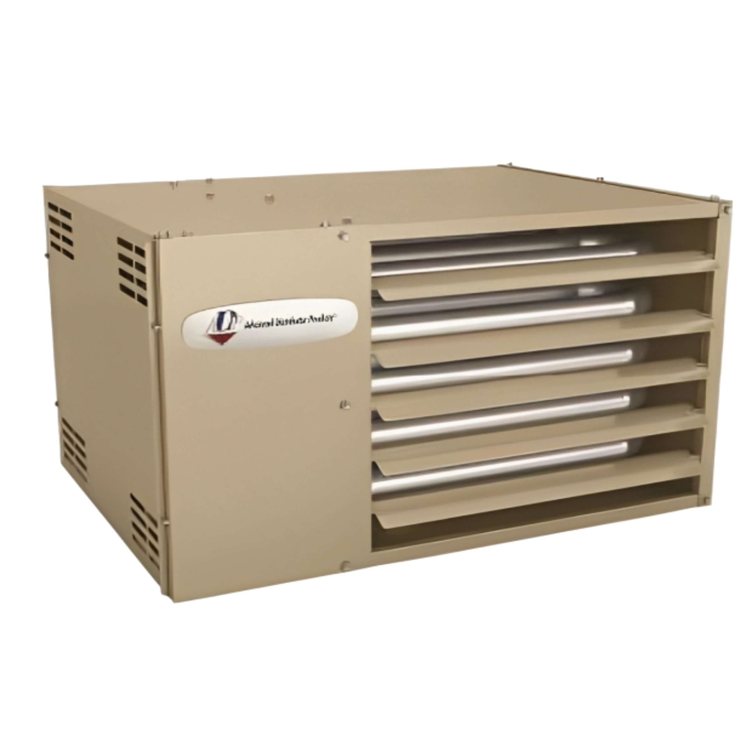 UHRS-75NA ADP UHRS Series Low Profile Natural Gas Fired Unit Heater Aluminized Steel Heat Exchanger 75,000 BTU, Efficiency 83%, 1200 CFM, 115 V/60 Hz/1 phase