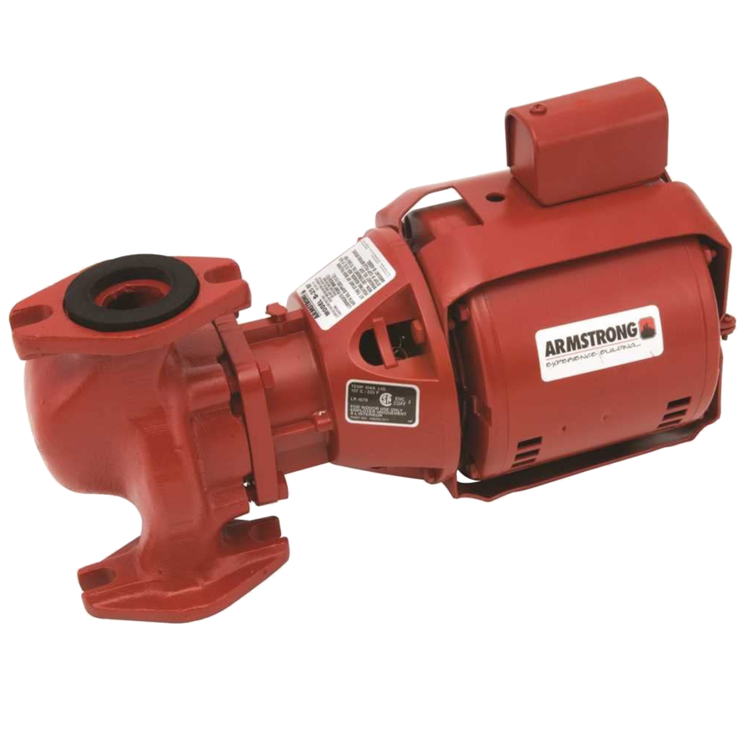 Armstrong 174031MF-043, Model S-25, Series S, In-Line Circulator Pump without Flanges, 1/12 HP, 115V, 1 Phase, 31 GPM Max