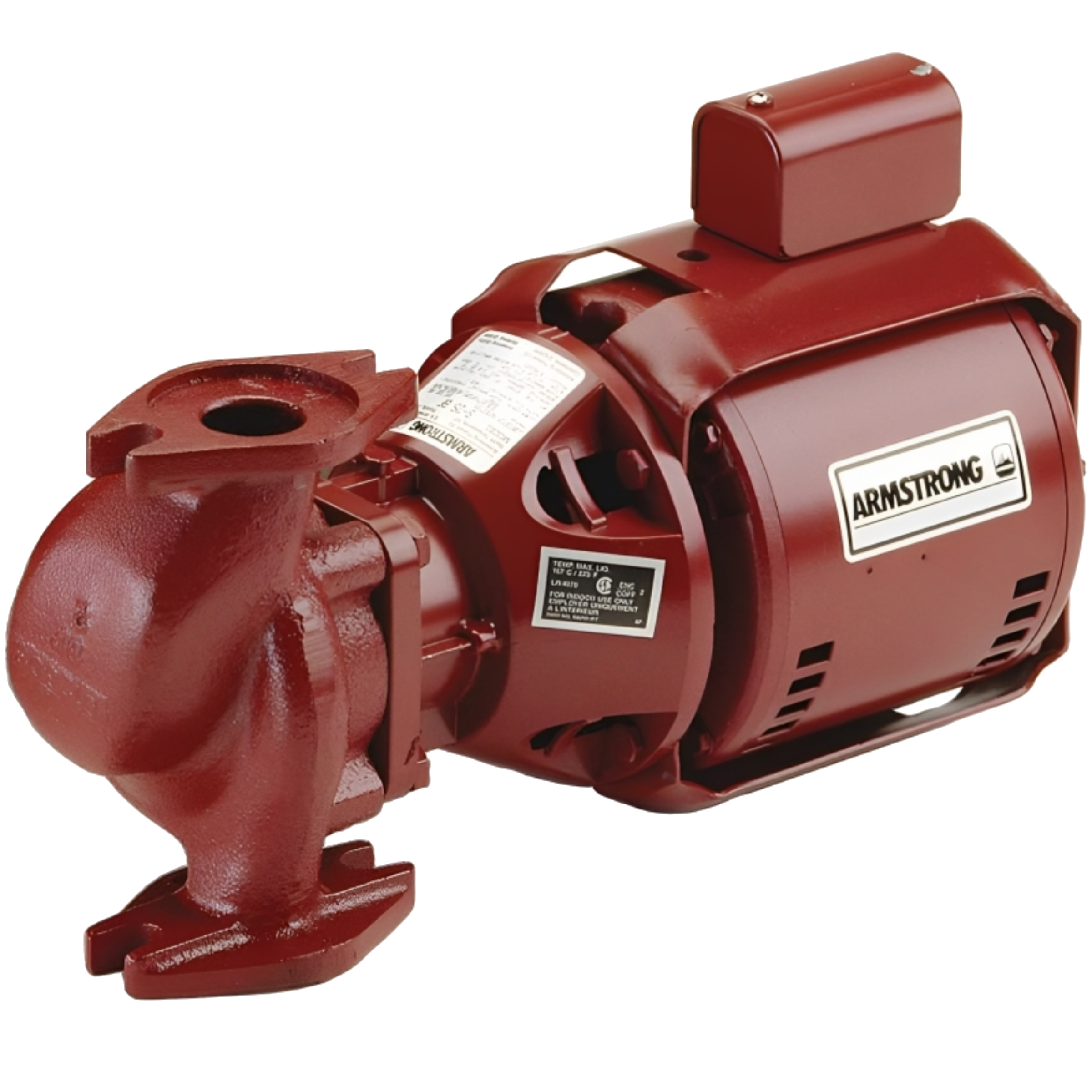 Armstrong 174033MF-013, Model S-35, Series S, Cast Iron In-Line Circulator Pump 2" NPT Flanges, 1/6 HP, 1 Phase 115V, 72 GPM Max