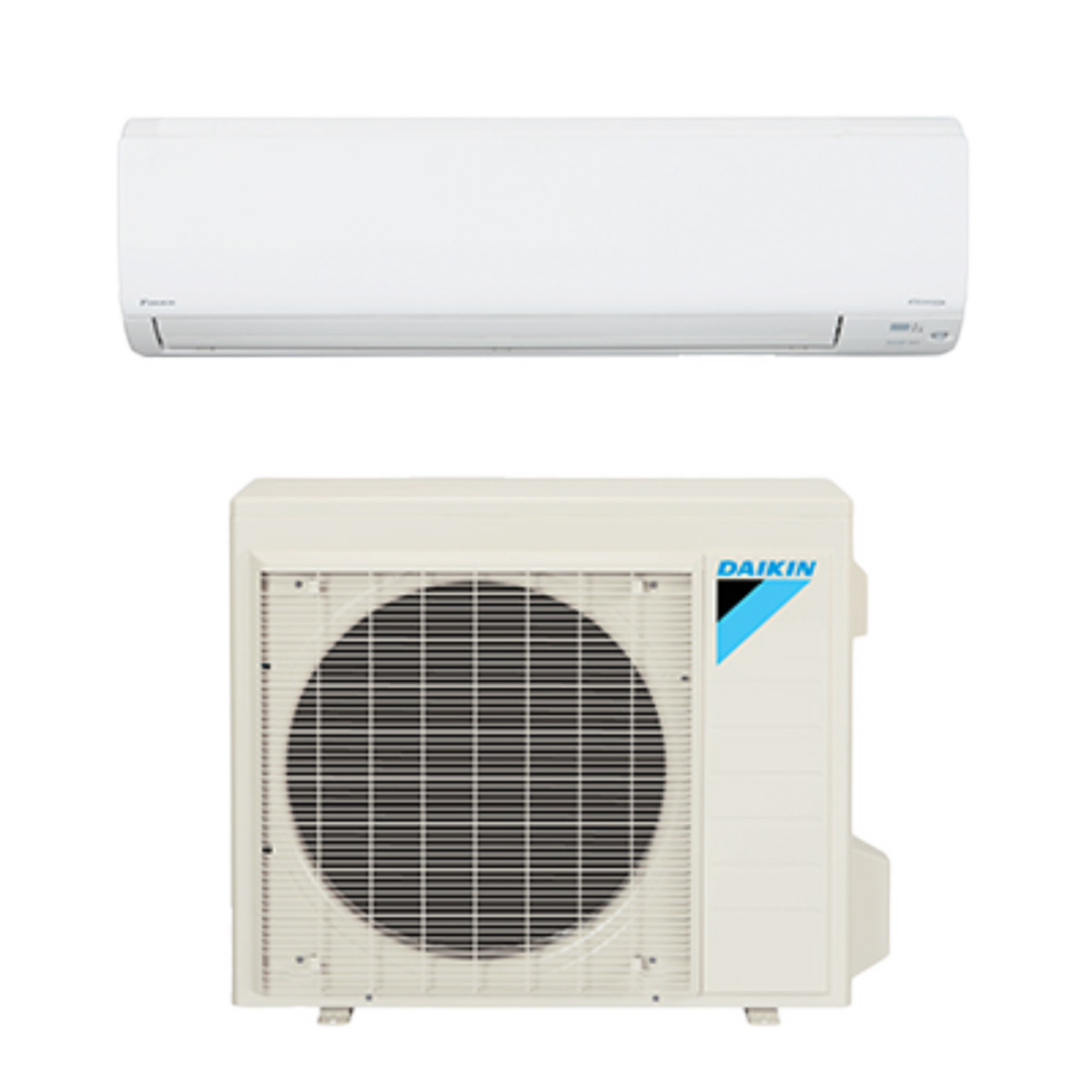 Daikin NV Series Wall Mount Single Zone Ductless Mini Split Cooling Only AC with Energy Saving Mode, 17.5 SEER, 31400 BTU, 2.5 Ton, R410A, FTX30NVJU & RK30NMVJUA