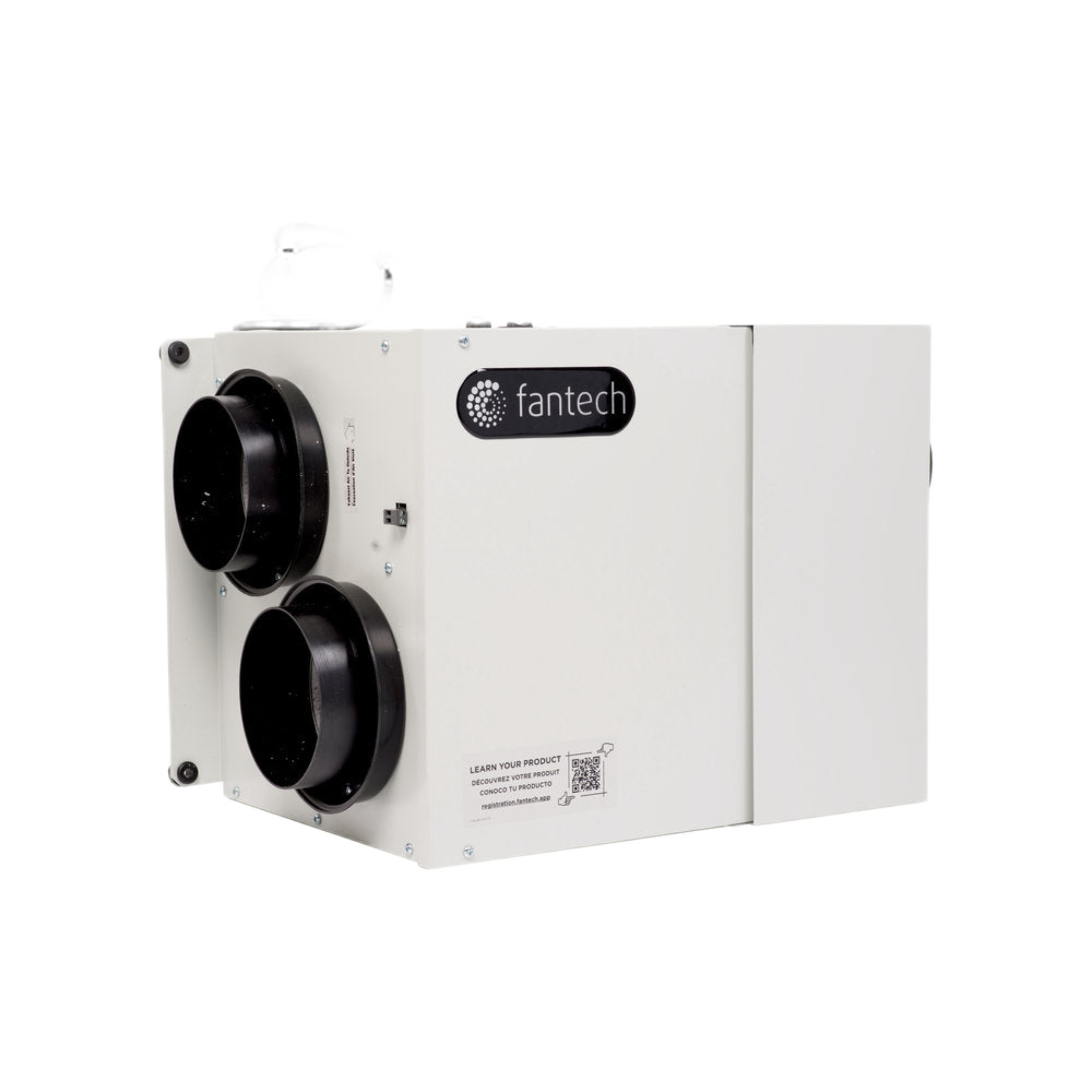 AEV80 Fantech Residential Air Exchanger Ventilator w/o Heat Recovery 80 CFM, 120V, Duct Size 5"