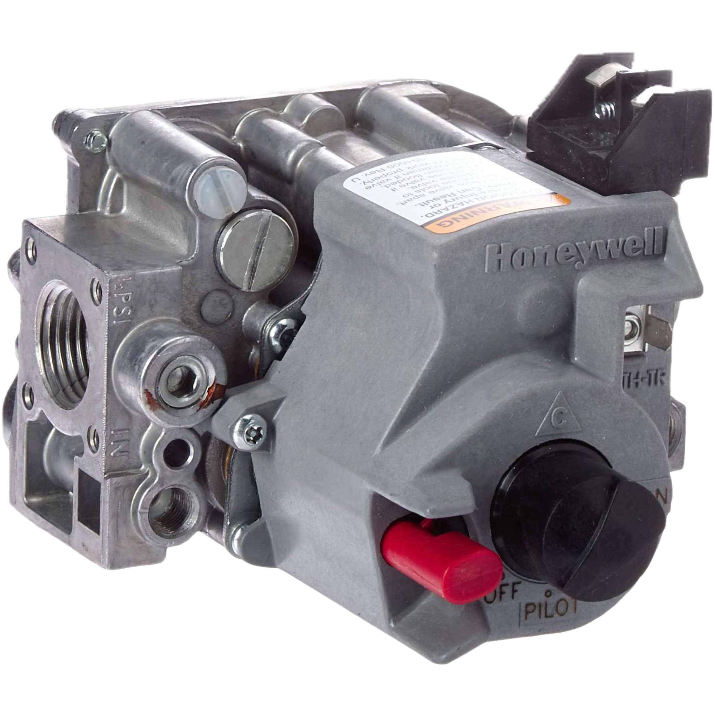 VR8300A3500 Honeywell Home Standing Pilot Gas Valve, Standard Opening, 24 VAC Single Stage, Max. Capacity 290,000BTUh