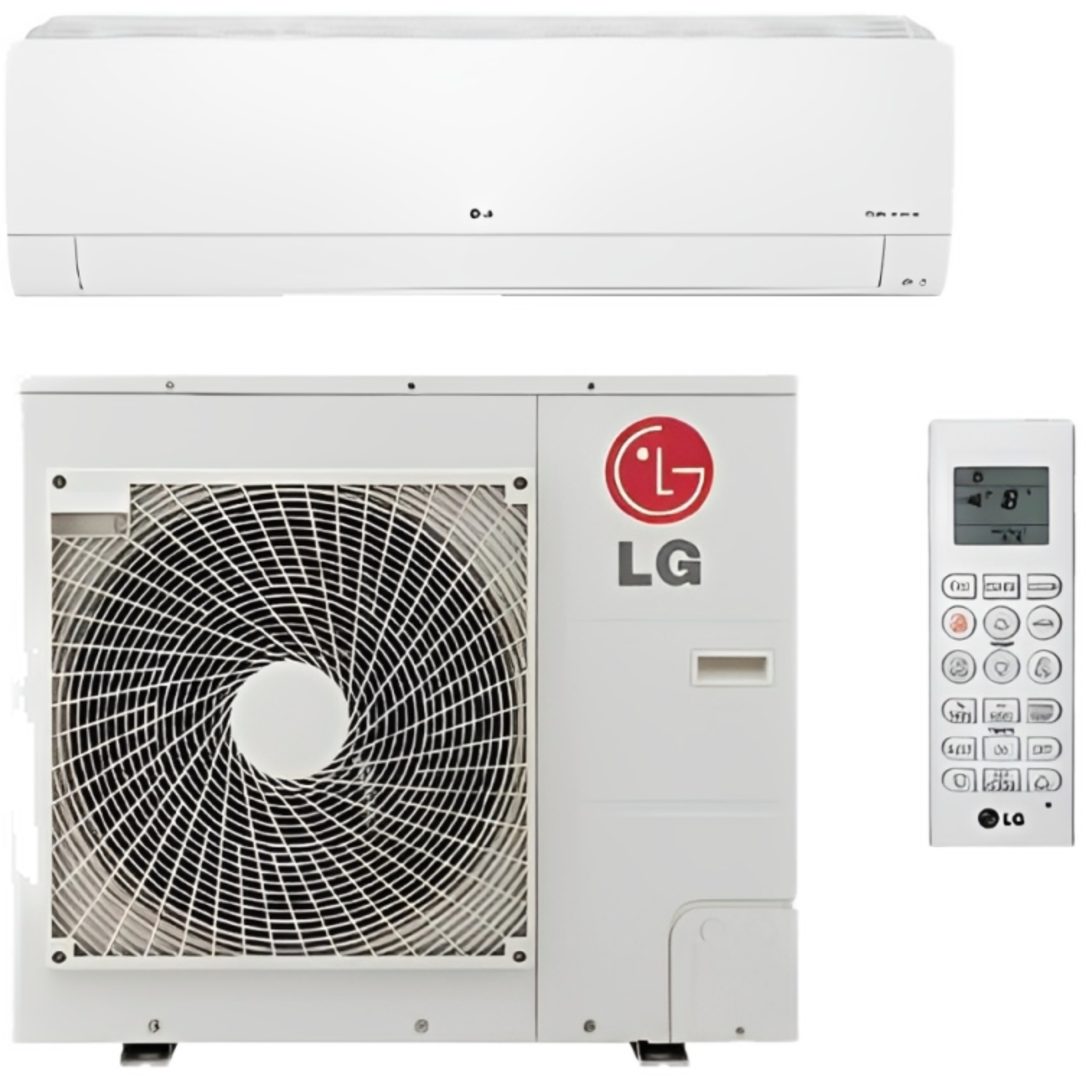 LG HLV3 Series 24,000-30,000 BTU Ton Improved Efficiency Inverte