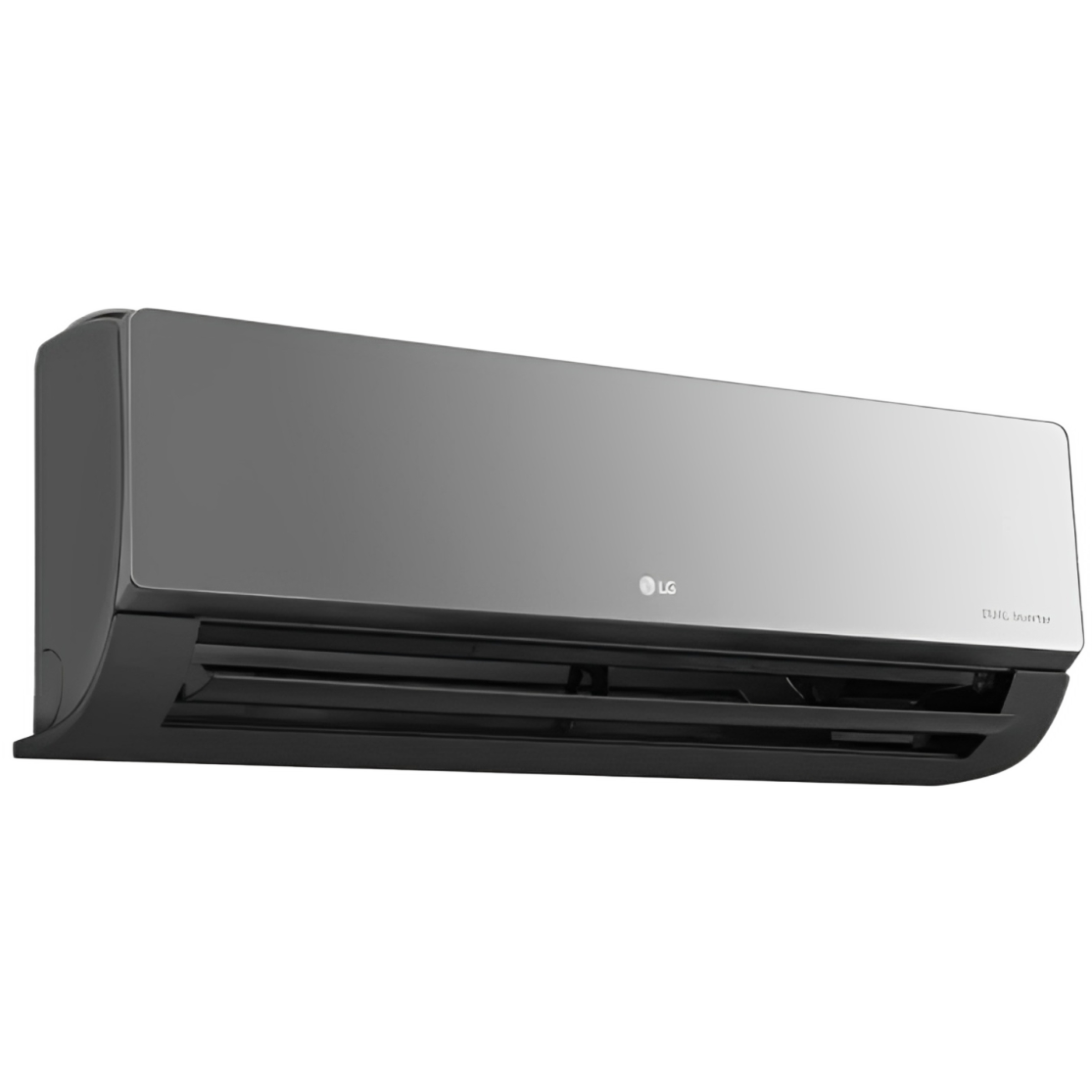 LG HSV5 Series 9,000-18,000 BTU 0.75-1.5 Tons Single Zone Artcool Mirror Wall Mounted Cooling and Heating Air Conditioning System Outdoor Unit & Indoor/Wall Air Handler Unit, Up to 23.5 SEER