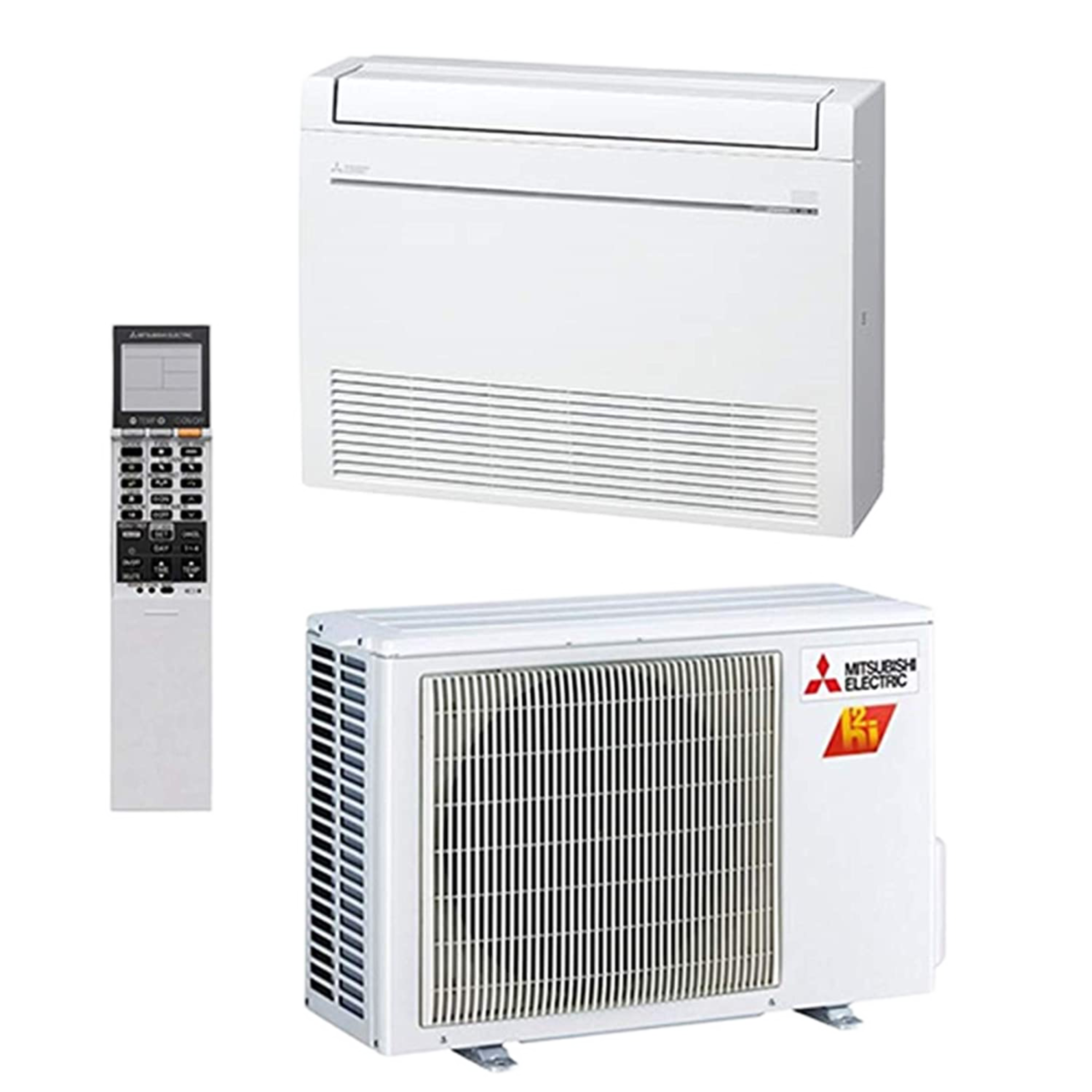 Mitsubishi 17000 BTU 21.0 SEER Ductless Mini Split Heat Pump, MFZ-KJ18NA
