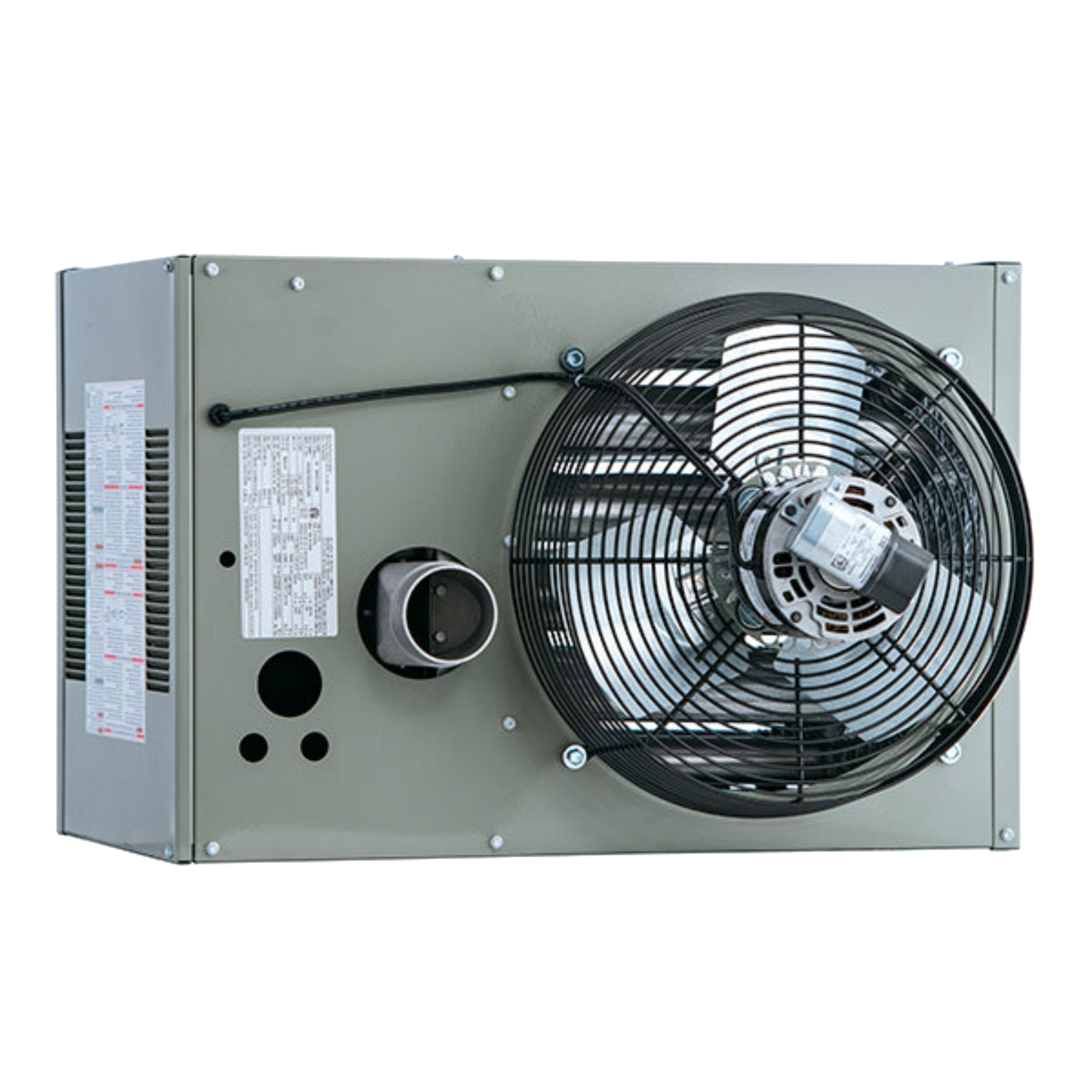 HD125 Modine Hot Dawg™ Power-Vented Gas-Fired Unit Heater, HD Model - 125,000 BTU, Airflow 1980 CFM, Aluminized Heat Exchanger, 115V/60Hz/1Ph