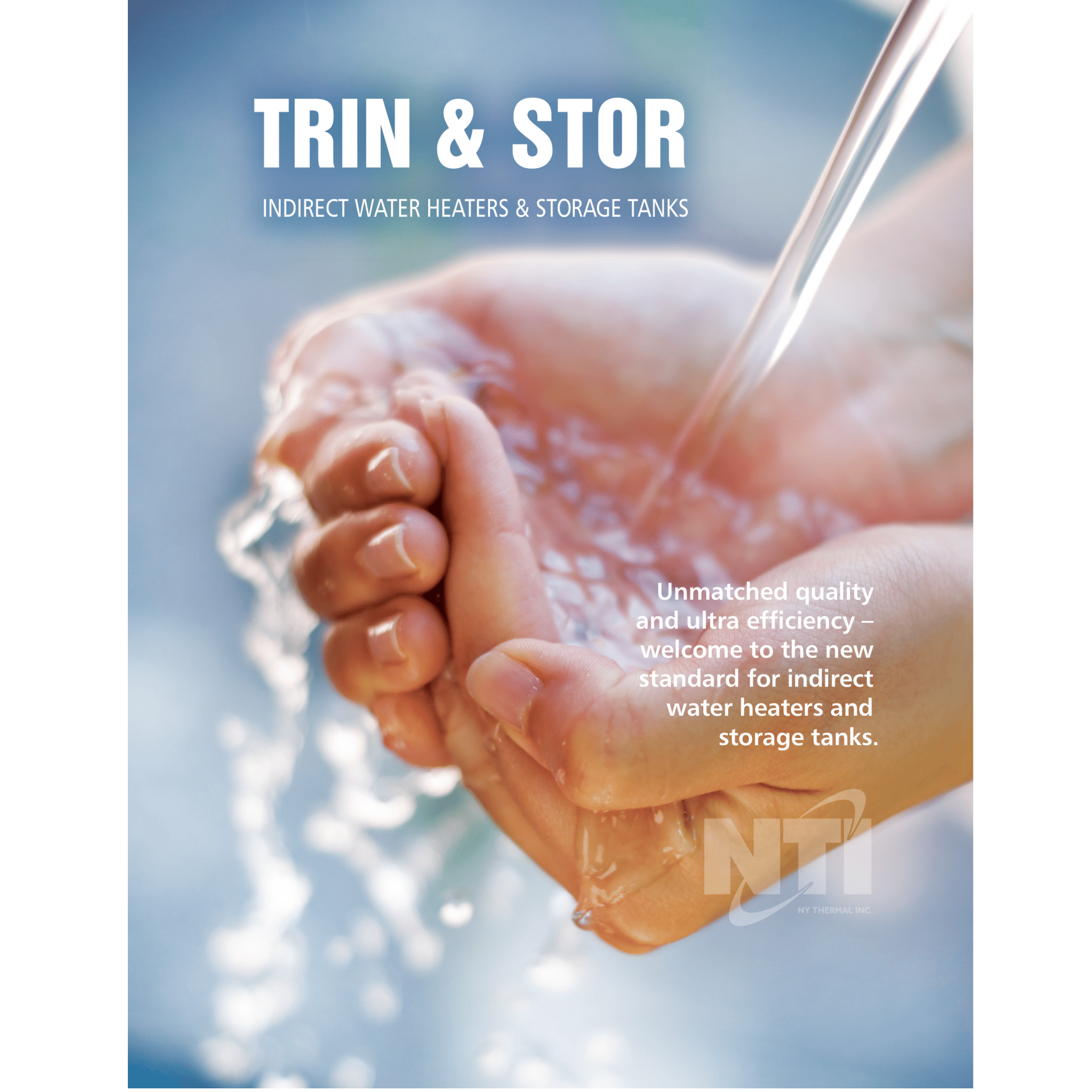 NTI-S40, The Trin & Stor "S" Series,The Indirect Water Heater and Storage Tank