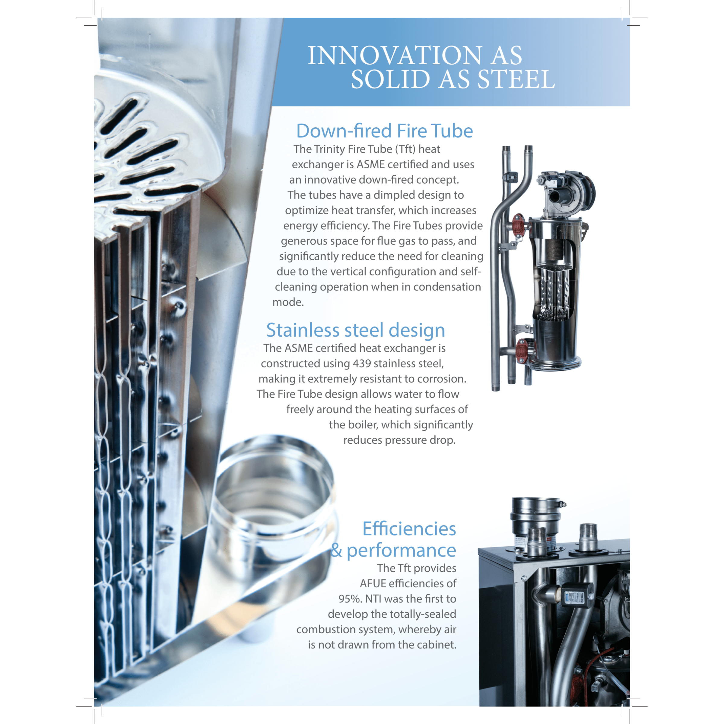 NTI-TFT110, TFT Series Condensing Boiler, 110000 BTU/h