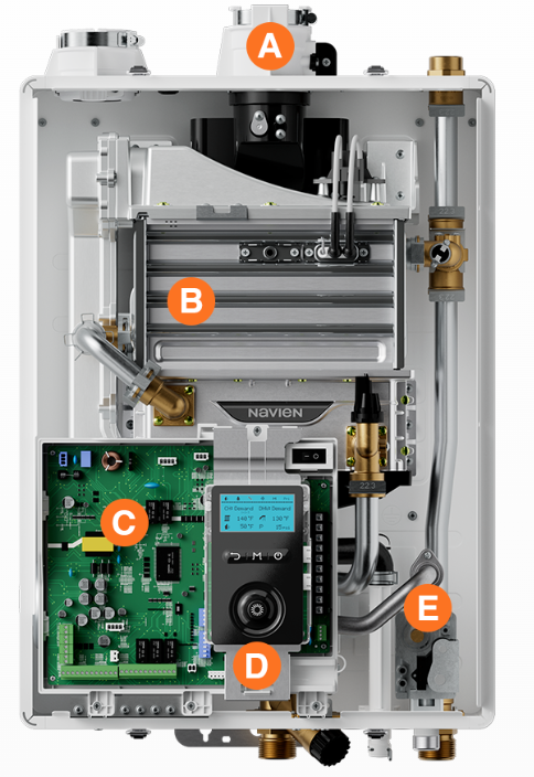 Navien NHB-H Series High Efficiency Condensing Heating Boiler