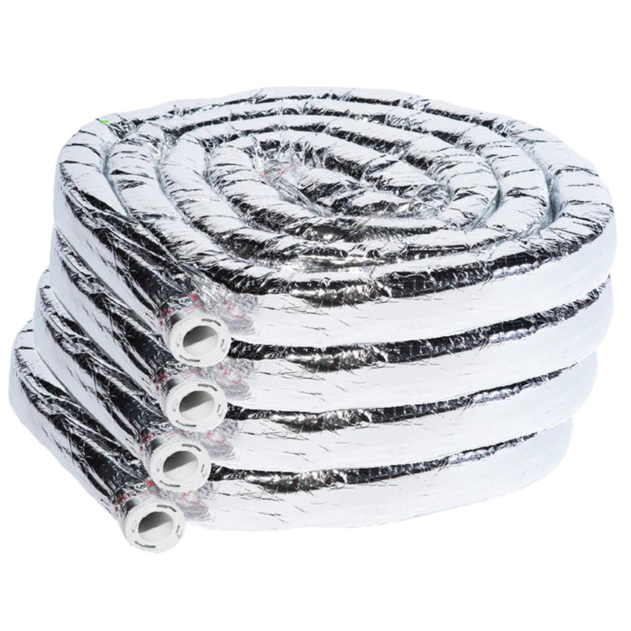 UPC-25T-R4-4 Unico Aluminum Supply Tubing with Twist-Fit System, Duct Size 2", 25' Length , R4.0, 4 in a Box