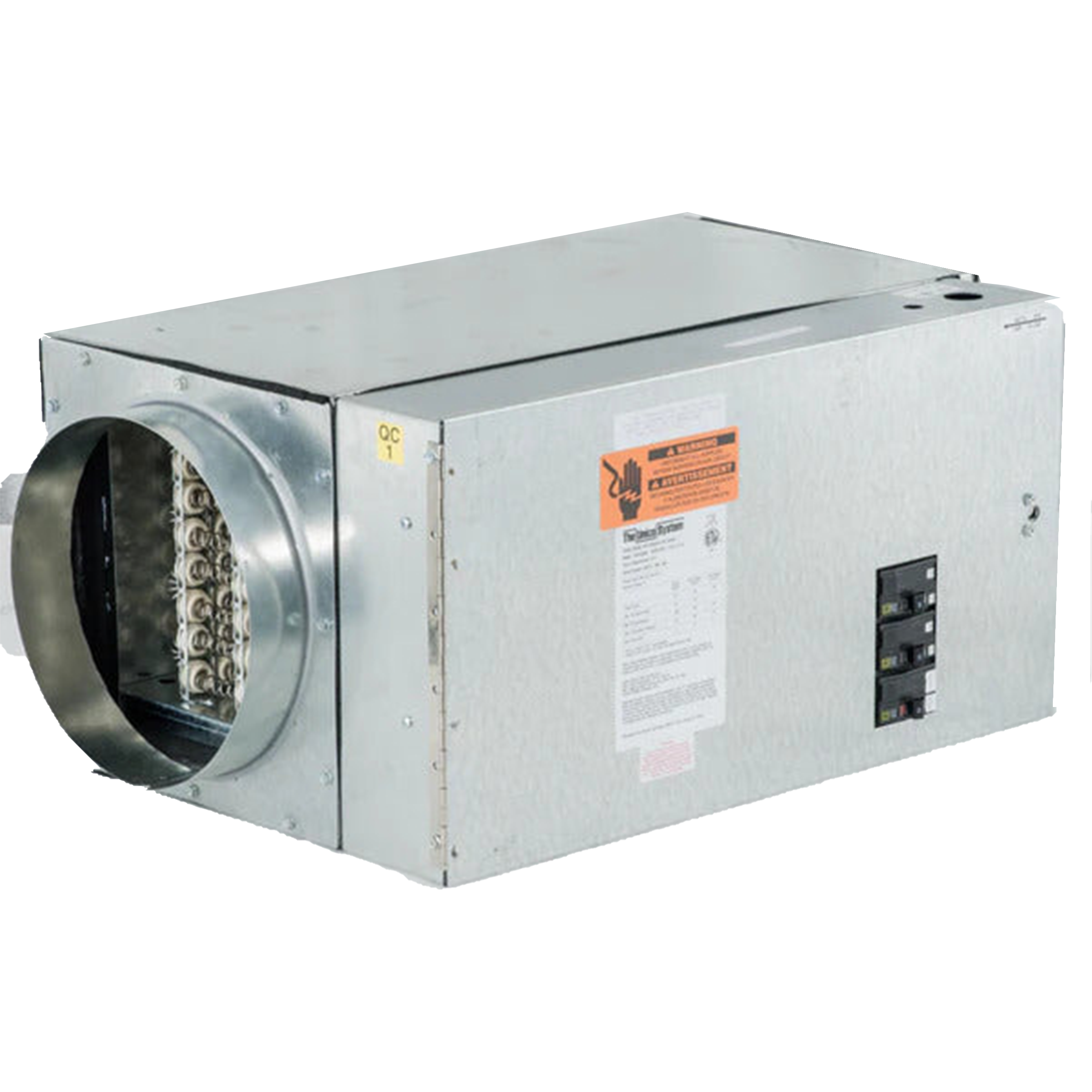 WON1502-C Unico Electric Furnace C Revision 15kW, 1Ph/230V, Capacity 51,180 BTU/h, Matches 2430, 3642, 4860 Models