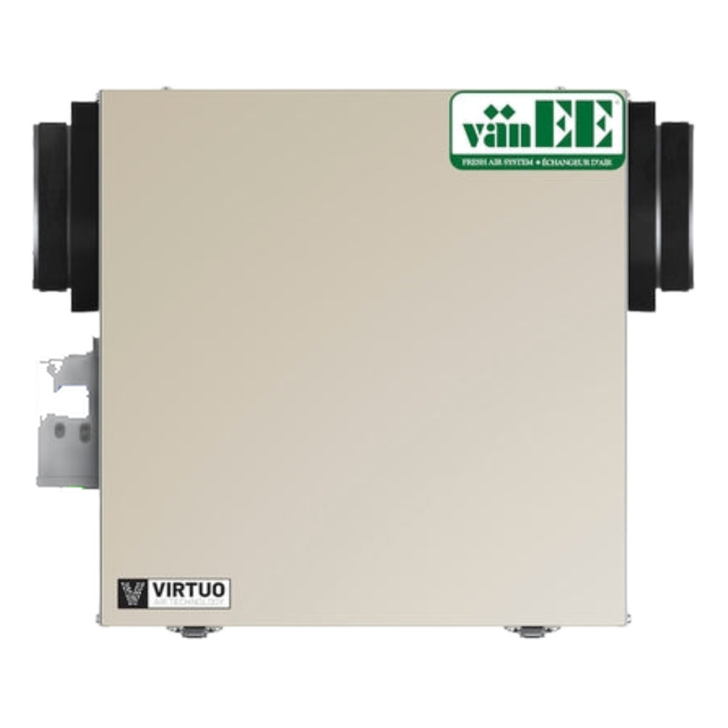 V160H65RS VanEE AI Series Residential Air Exchanger (HRV)160 CFM 65% SRE, 6" Side Ports Energy Star Qulaified 120 V