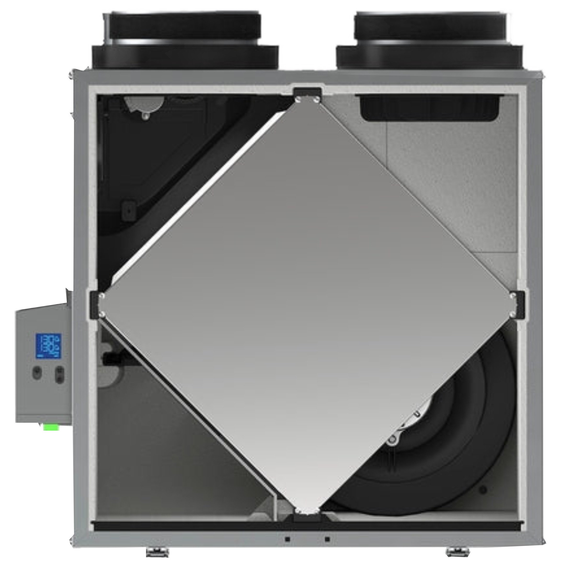 V160H65RS VanEE AI Series Residential Air Exchanger (HRV)160 CFM 65% SRE, 6" Side Ports Energy Star Qulaified 120 V