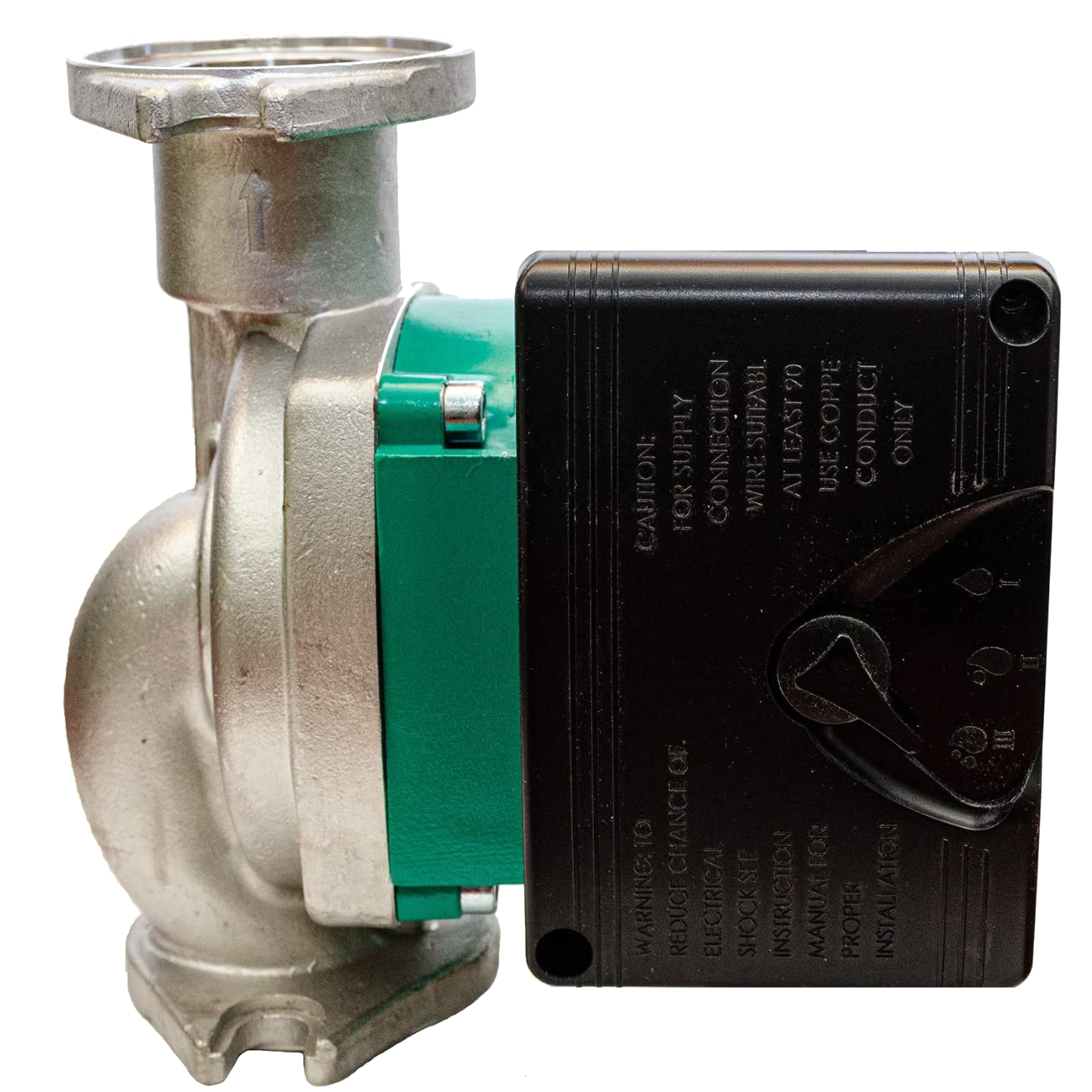 Star S 33 ZF Wilo Star S Series Stanless Steel 3-Speed Residential Circulator Pump, 1/6 HP, 115V/60Hz/1Ph, Max Flow 33 USGPM, 140 Psi