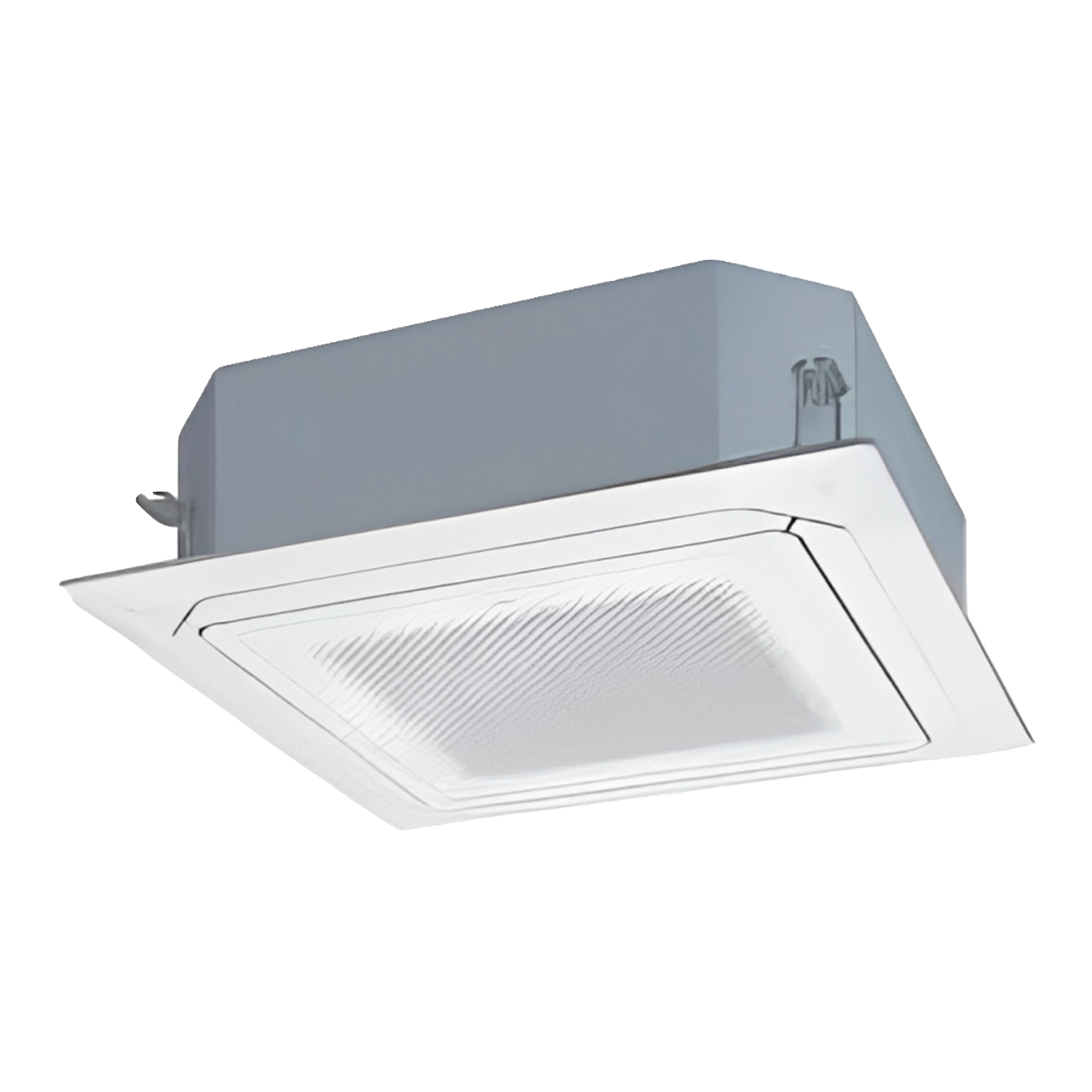 Fujitsu RGLX Series 1.5-3.5 Ton (18,000-42,000) BTU, Halcyon™ Large Ceiling Cassettes Ductless Heat Pump with Circular Flow Cassette, up to 21.4 SEER. Outdoor Unit + Indoor Unit