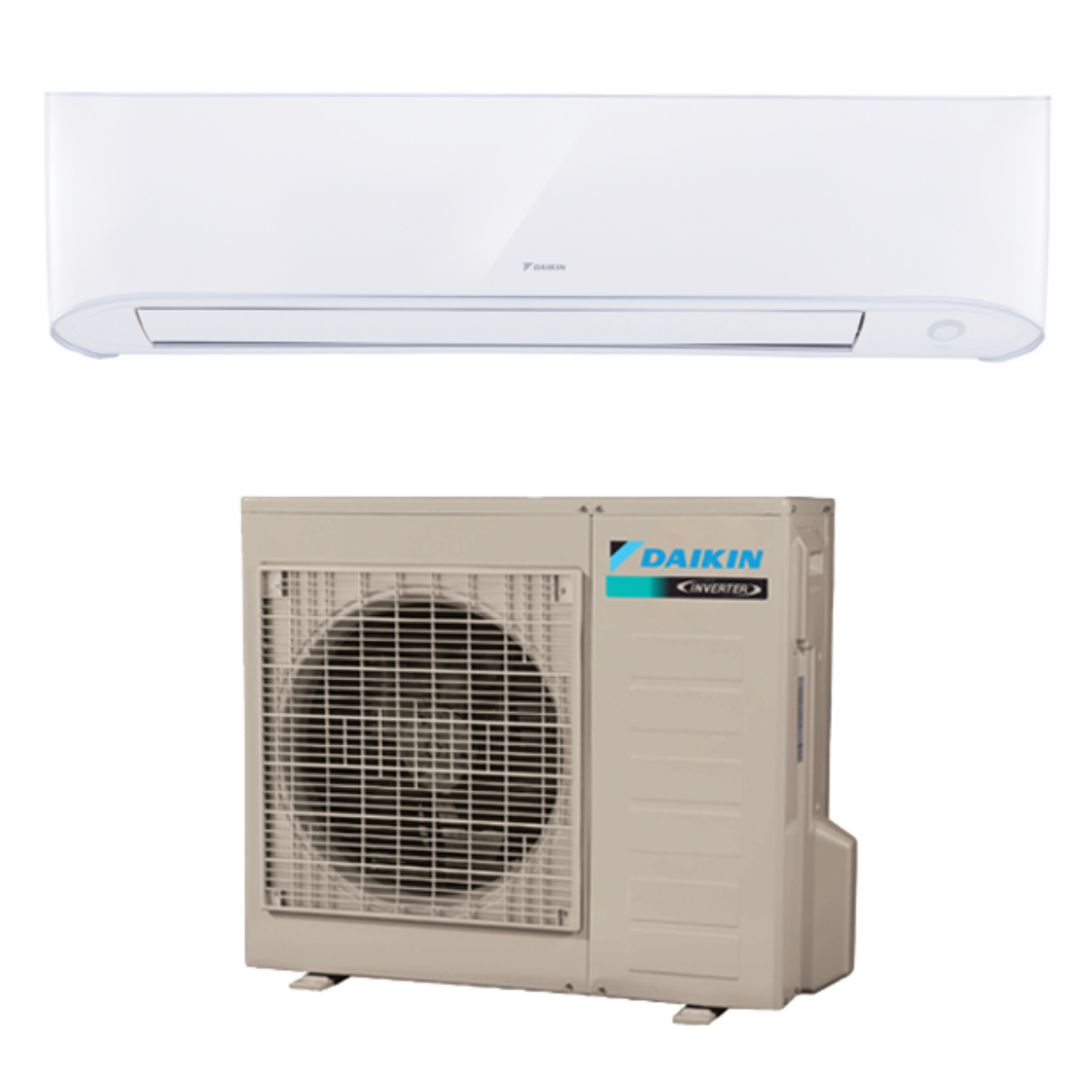 Daikin 17 Series Wall Mounted Single Zone Ductless Mini Split  Air Conditioner with Heat Pump, 17 SEER, 18000 BTU, 1.5 Ton FTXB18AXVJU & RXB18AXVJU