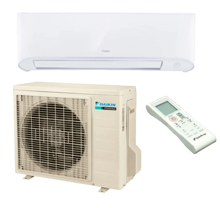 Daikin-RXB09AXVJU Wall Mounted Heat Pump, 9000 BTU, 17 SEER, 11 EER