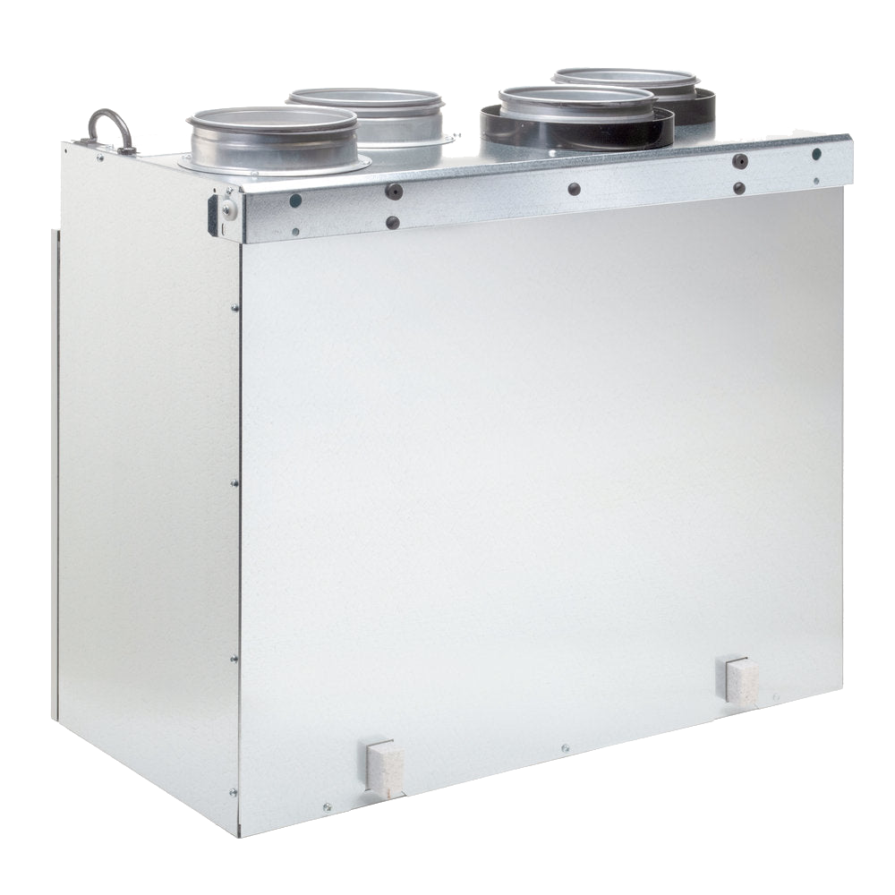 HERO 150H Fantech Residential Heat Recovery Ventilator (HRV) 161 CFM, 6" Top Duct Connection- Energy Star Qualified, 120 V
