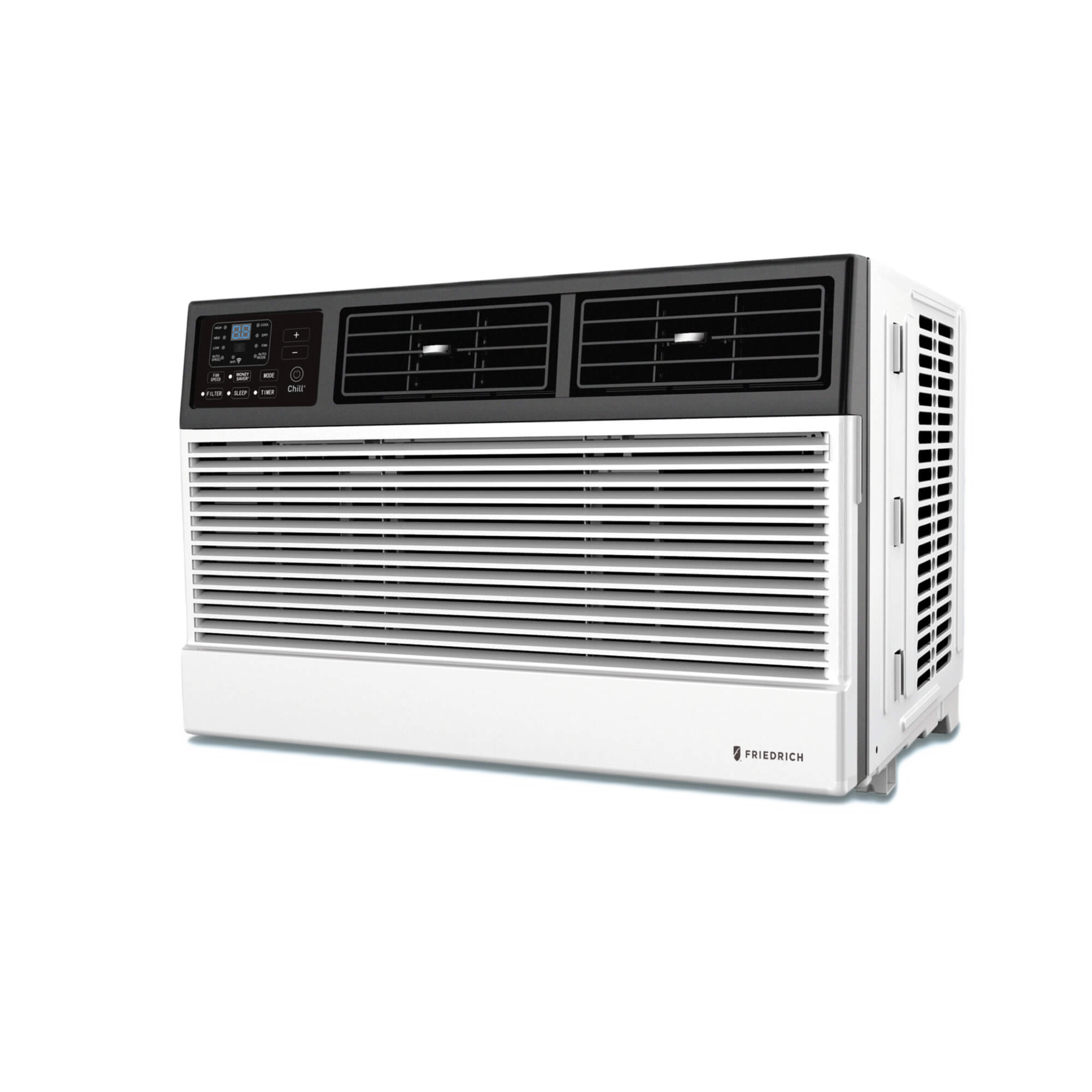 Friedrich Chill Premier Series CCF Models 5000 -12000 BTU Smart Cooling Only Window Air Conditioner 115V, Smart Effortless Control, Quietmaster Technology, Wi-Fi Integration, R410A, Energy Star Qualified, R410A