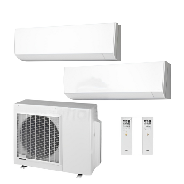 Fujitsu 18,000 BTU 1.5 Ton, 21.5 SEER Multi-Zone Mini-Split AC/Heat Pu