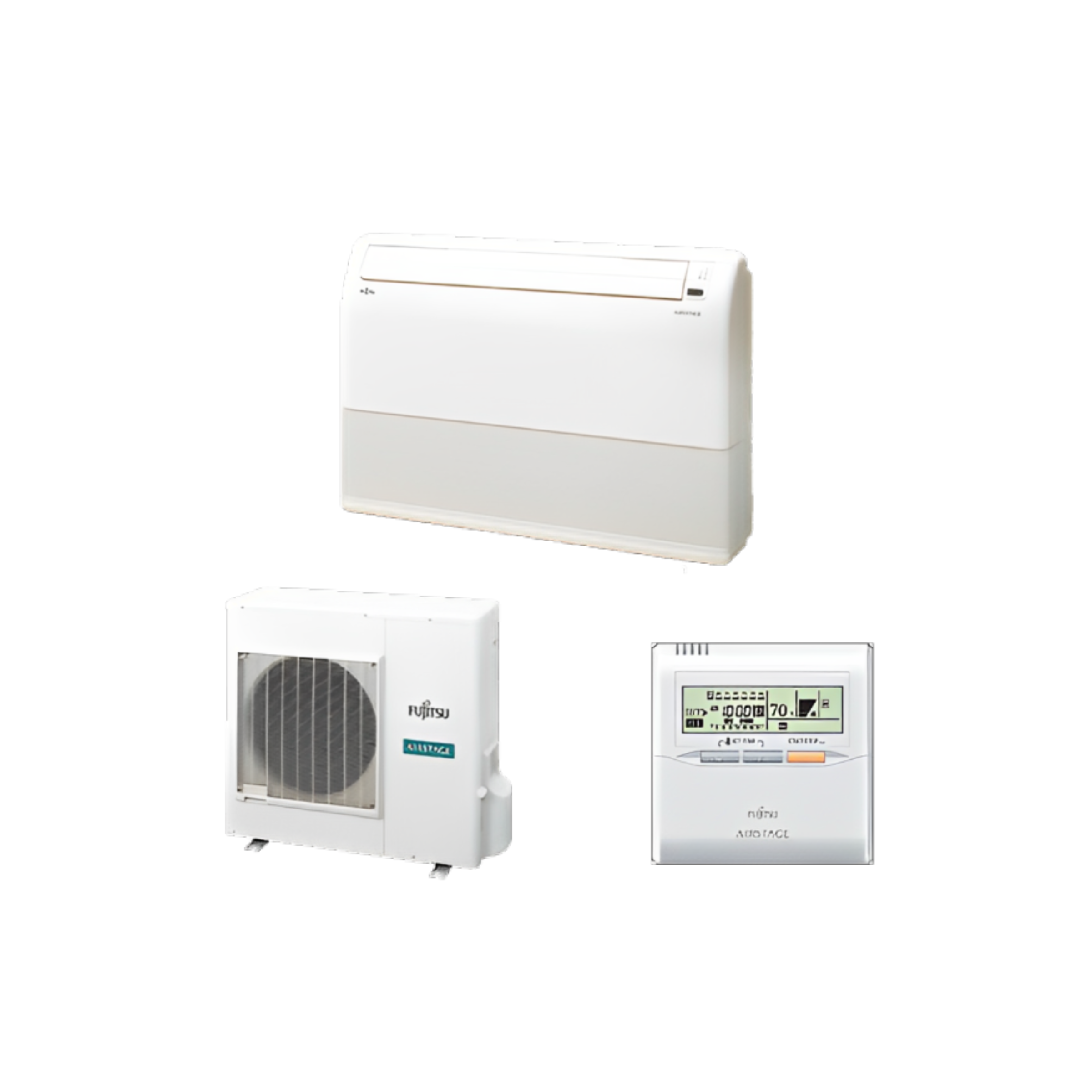 Fujitsu 24RULX, RULX Series 24000 BTU Single Room Universal Floor/Ceiling Mini Split Systems, up to 16.0 SEER.
