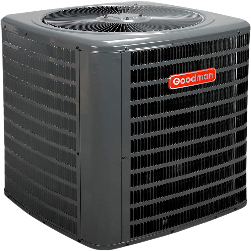 16 SEER Goodman Air Conditioning Condensing Unit, Single-Phase, 1.5-5