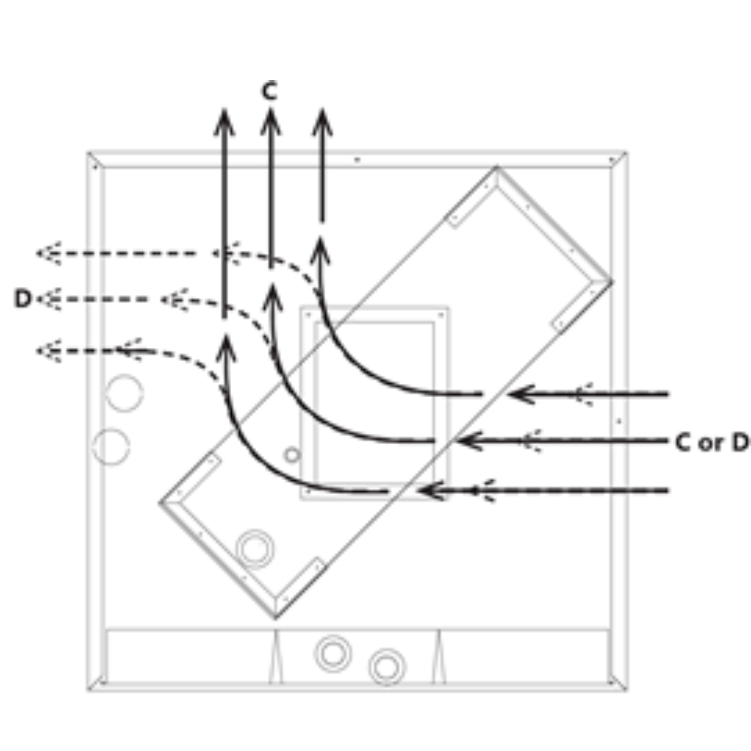 Hi-Velocity RBM Series Refrigerant Modular Cooling Coil 1.5 to 5 Tons, Multi-Positional,  R-410A