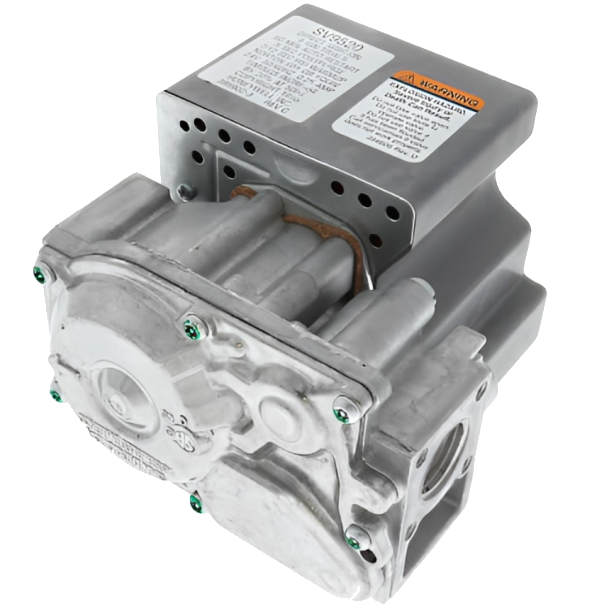 SV9520H8513 Honeywell Home Direct Hot Surface Ignition Smart Gas Valve Control, Fast-Slow Opening. Set 3.5" WC. 7 sec HSI Warm-Up, 24V, Max. Capacity 200 ft³/hr