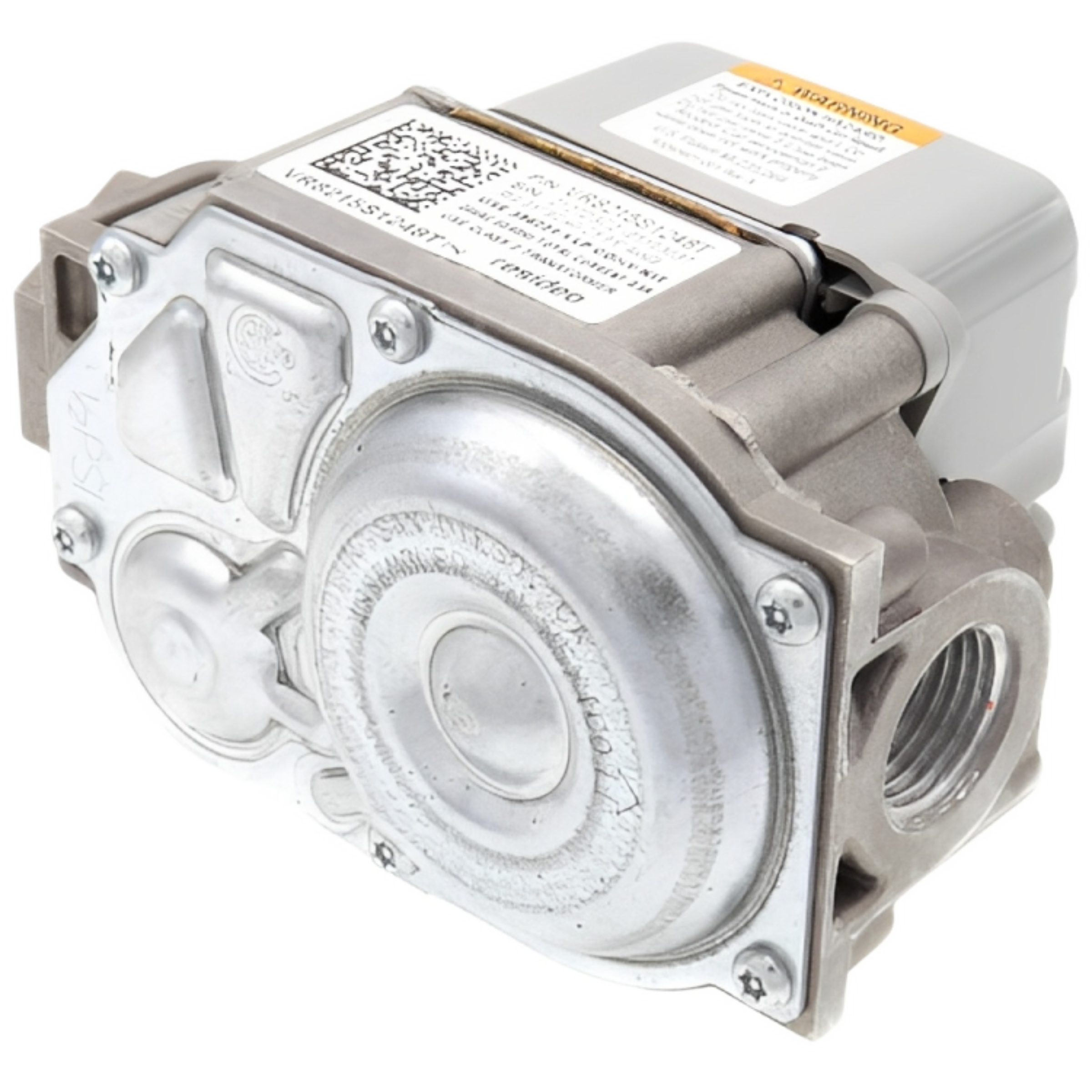 VR8215S1248T Honeywell Home Dual Direct Ignition Natural Gas Valve 24V, Single Stage, Standard Opening Max. Capacity 200,000 BTUh, 1/2 in. x 1/2 in., 3.5" wc