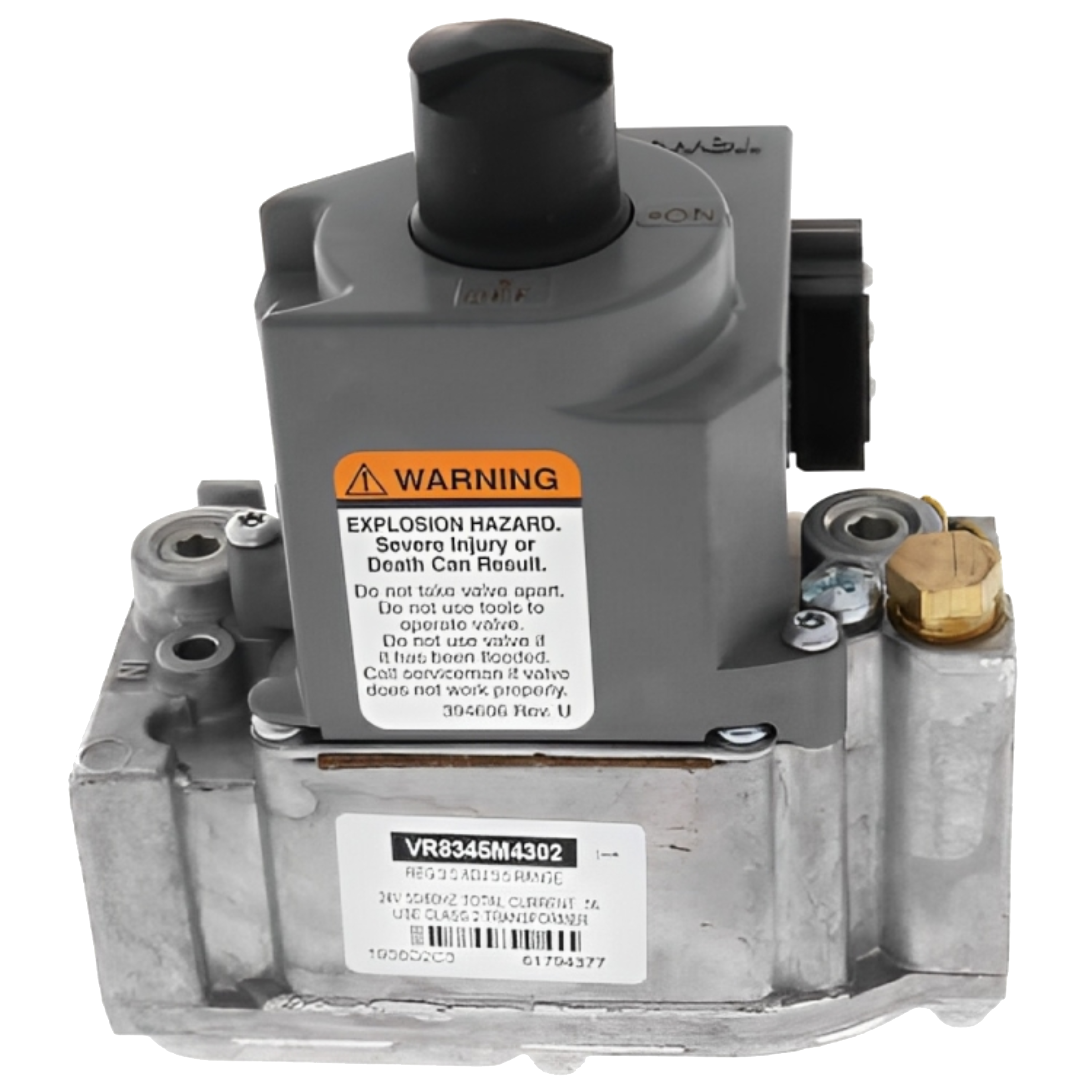 VR8345M4302 Honeywell Home Intermittent / Direct Ignition Gas Valve 24 Vac, Standard Opening, 3/4 in. x 3/4 in. 3.5 in. wc, Capacity 300,000 BTUh