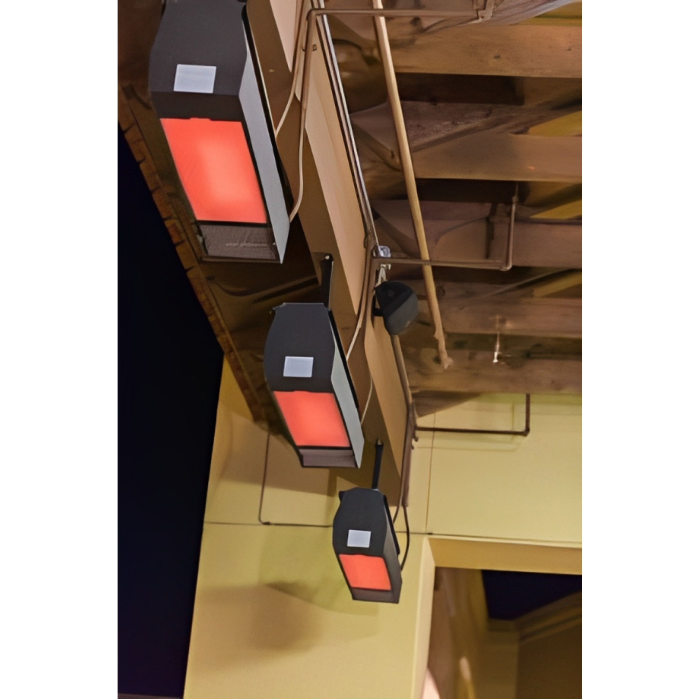 IO-135-N Infrasave IO-100 Series Outdoor Natural Gas Stainless Steel Infrared Patio Heater 44" - 35,000 BTU, 24 V