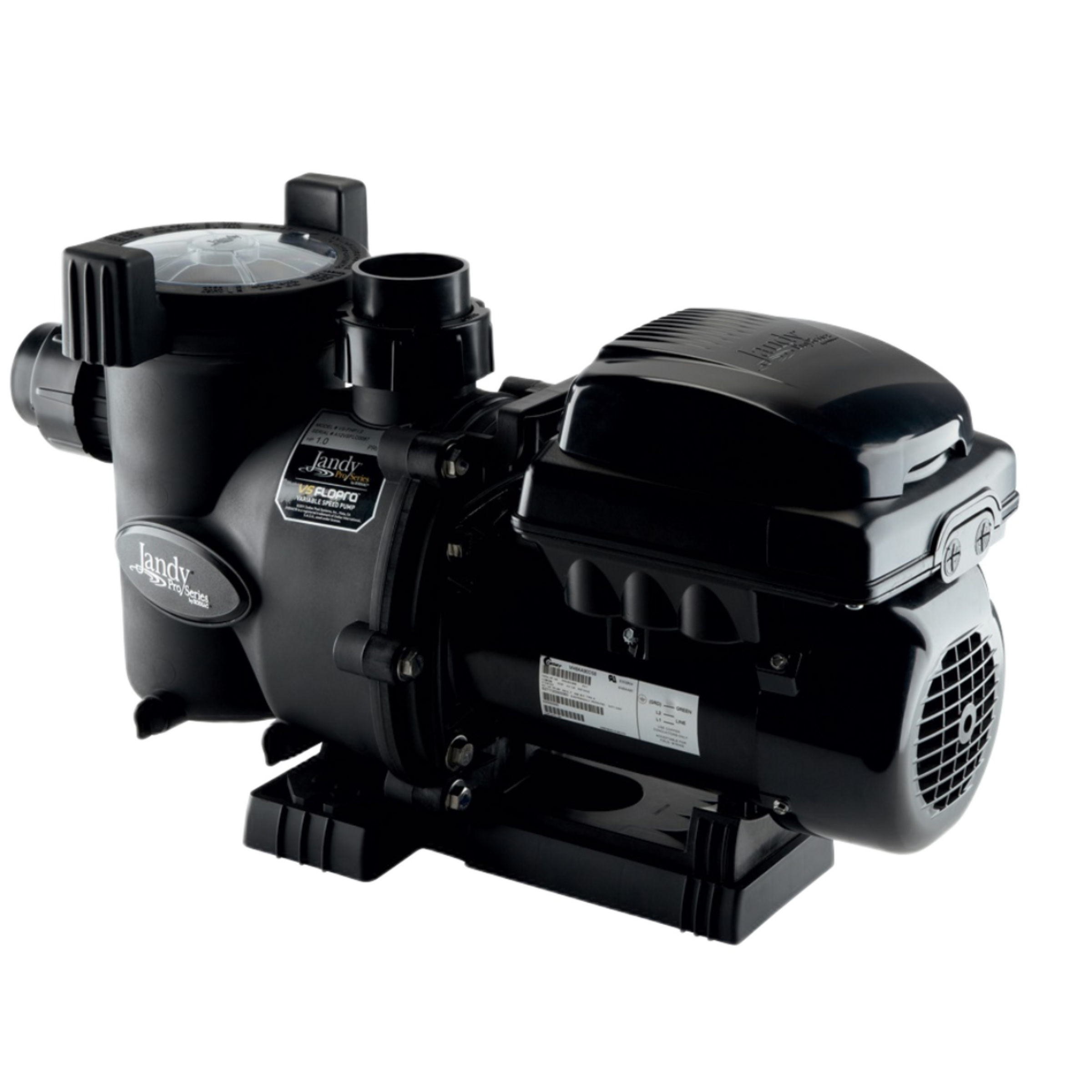 VSFHP165AUT Jandy VS Inground 1.65 HP Variable-Speed FloPro Pump w/o Controller for In-Ground Pools or In-Ground Spas