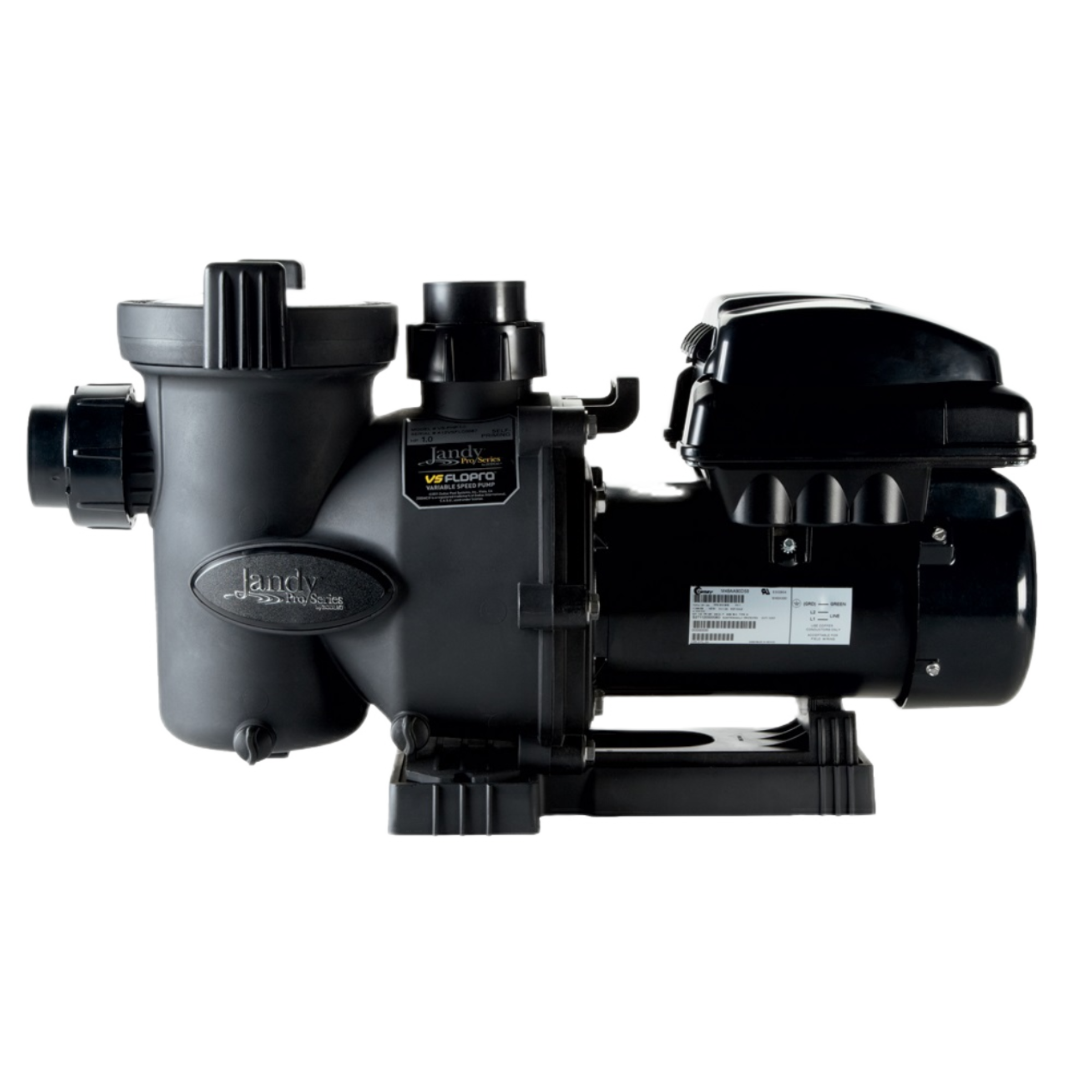 VSFHP165AUT Jandy VS Inground 1.65 HP Variable-Speed FloPro Pump w/o Controller for In-Ground Pools or In-Ground Spas