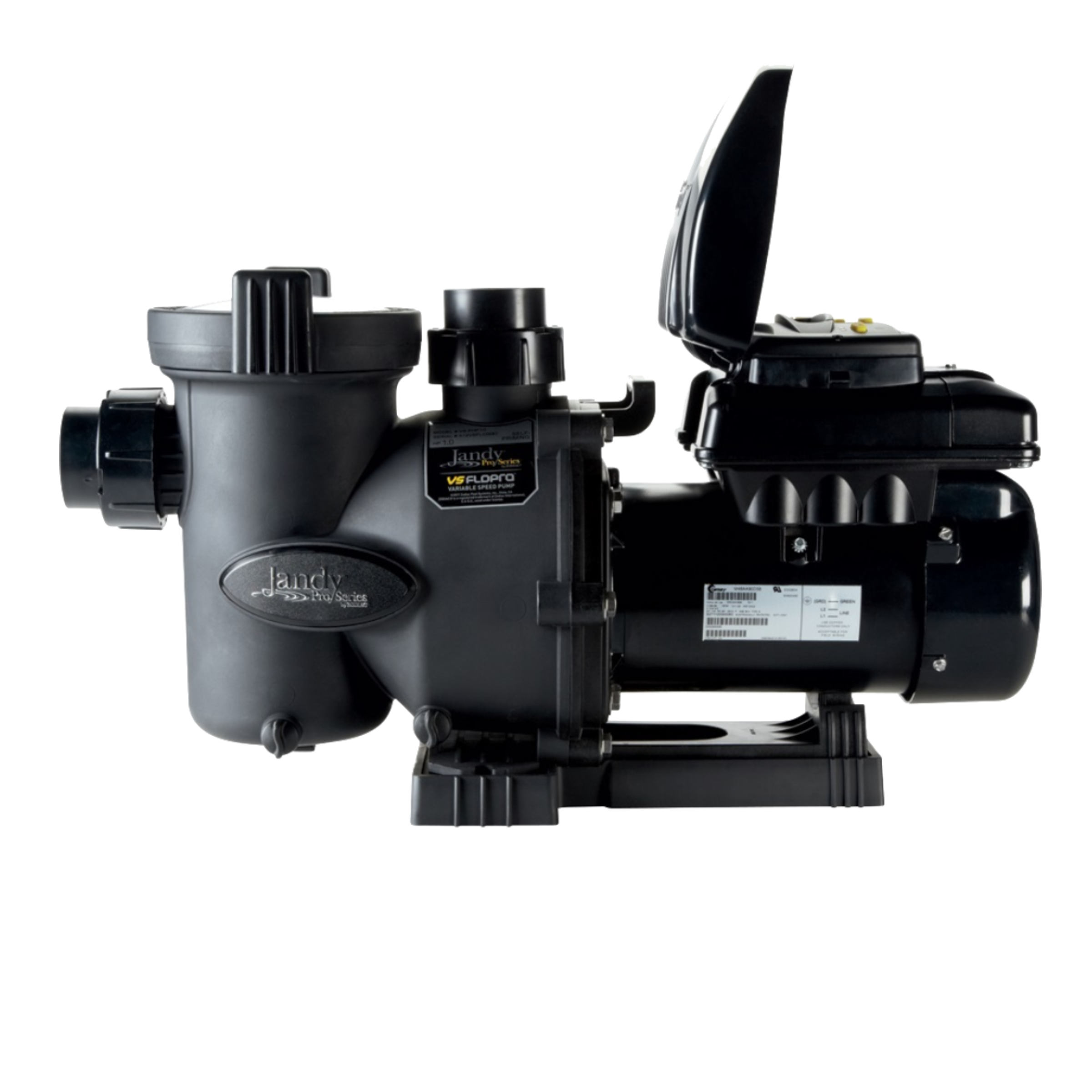 VSFHP165AUT Jandy VS Inground 1.65 HP Variable-Speed FloPro Pump w/o Controller for In-Ground Pools or In-Ground Spas