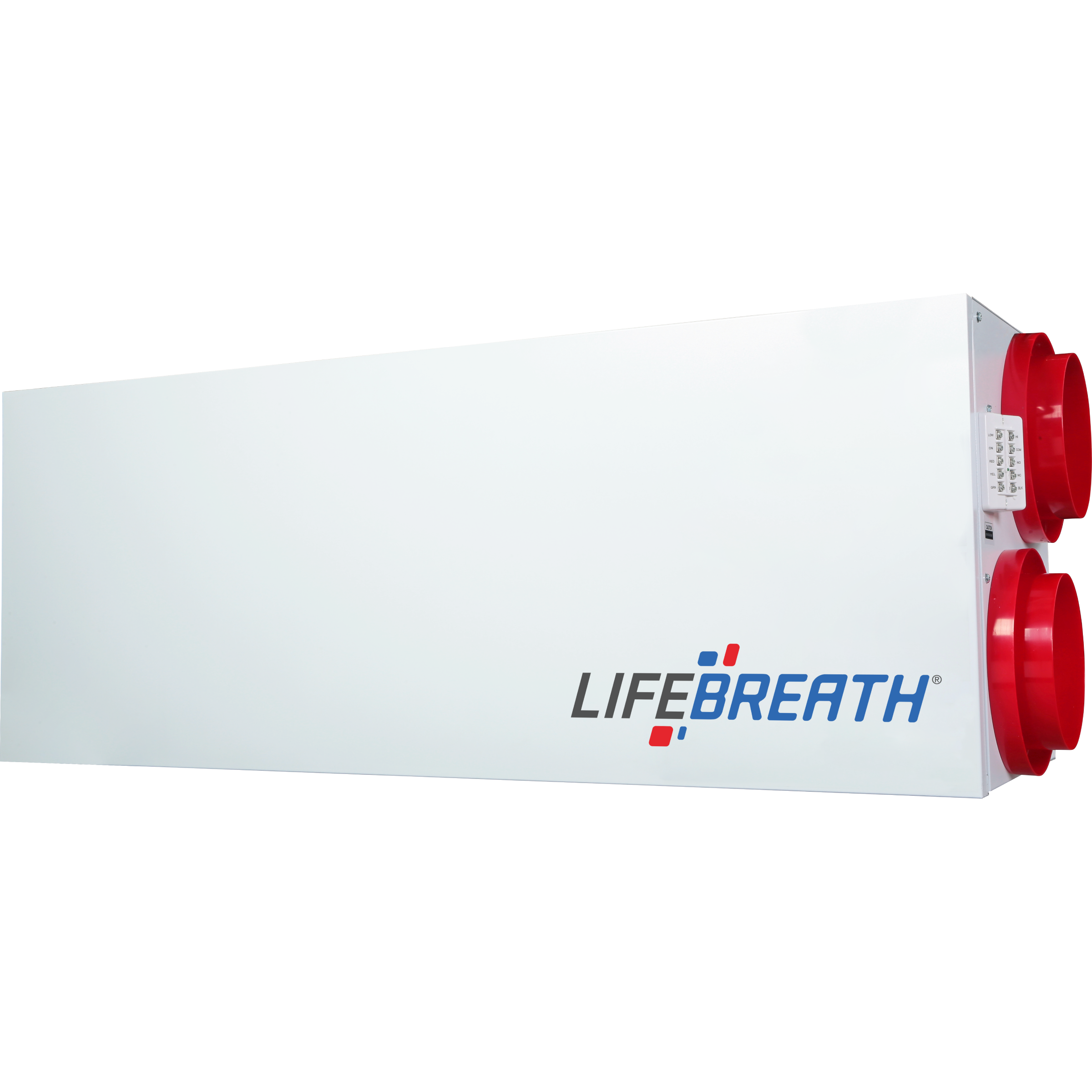 195DCS Lifebreath Residential Heat Recovery Ventilator (HRV), 158 CFM, 120 V, Frequency 60 Hz - Control Included