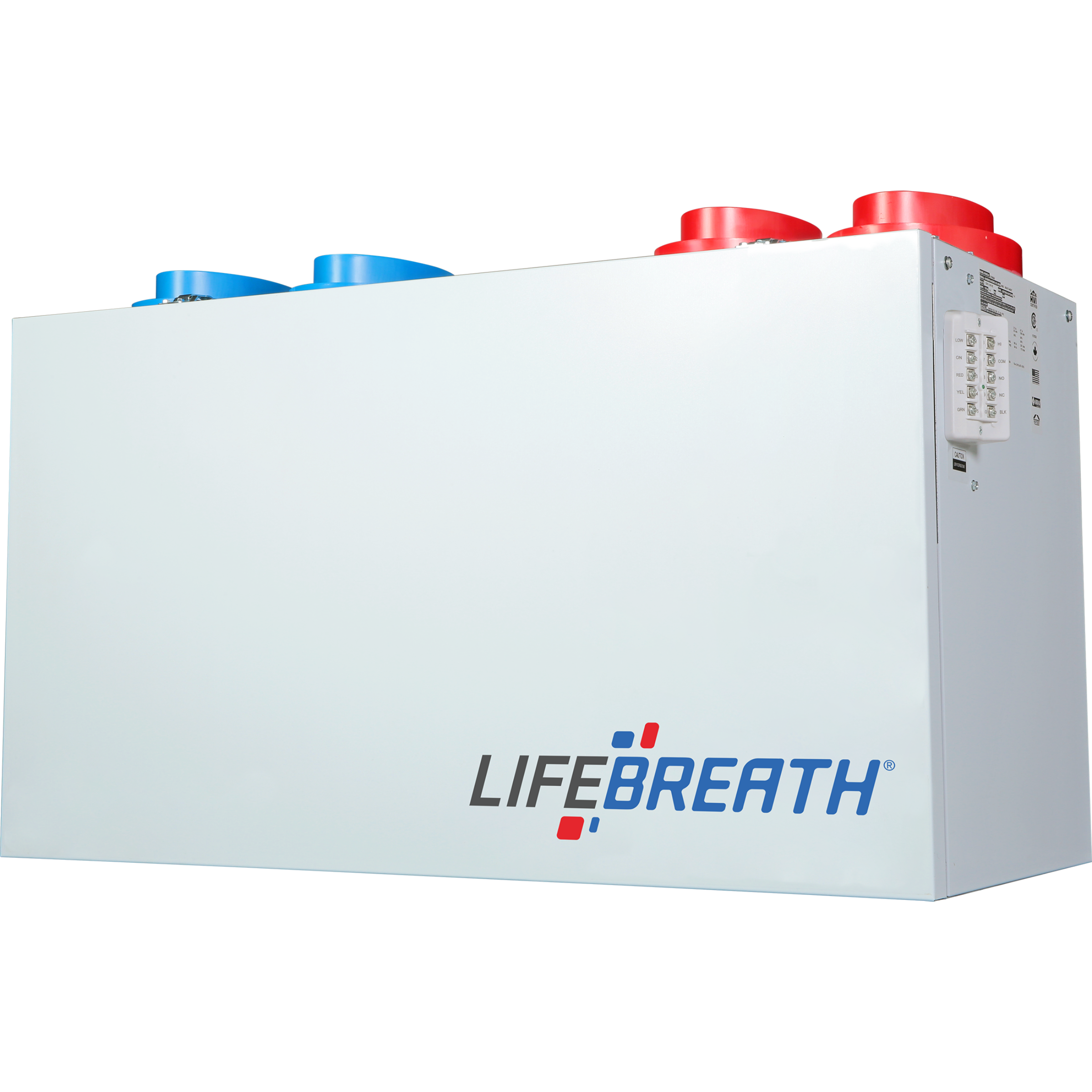 RNC205 Lifebreath Residential Heat Recovery Ventilator (HRV), 179 CFM, 120 V, Frequency 60 Hz