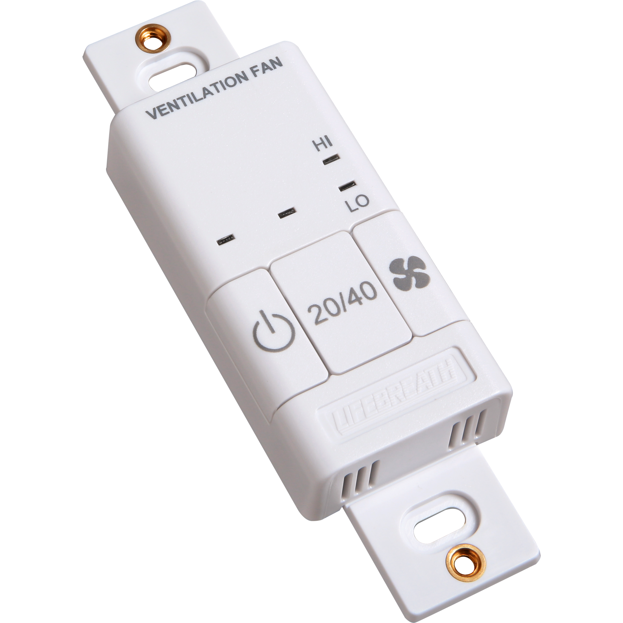 99-BC04  Lifebreath Basic Wall Control, 2 speed fan, 60 Hz, 120 V