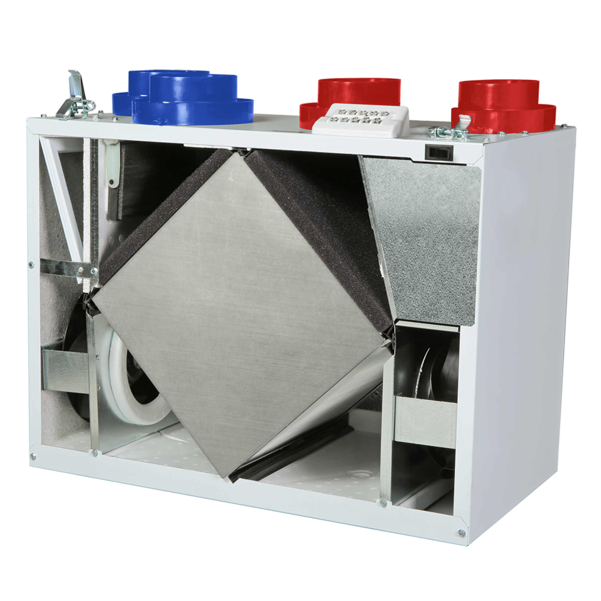 RNC5-TPF Lifebreath Compact Series Residential Heat Recovery Ventilator (HRV), 143 CFM, 120V, Frequency 60 HZ