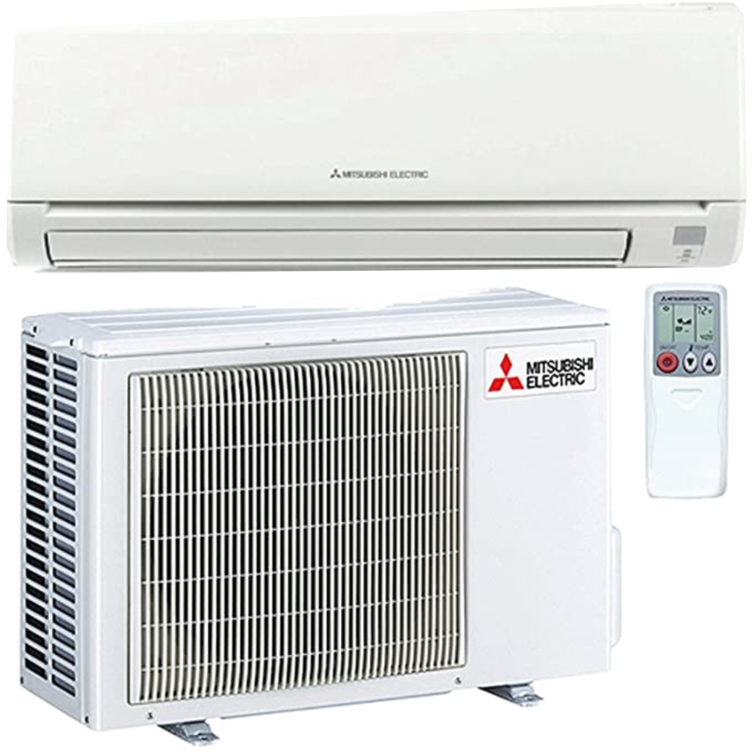 Mitsubishi GL-Series 24.6 SEER Single-Zone Ductless Split System Wall Mounted Cooling Only Air Conditioner 9000 BTU, 230V, R-410A