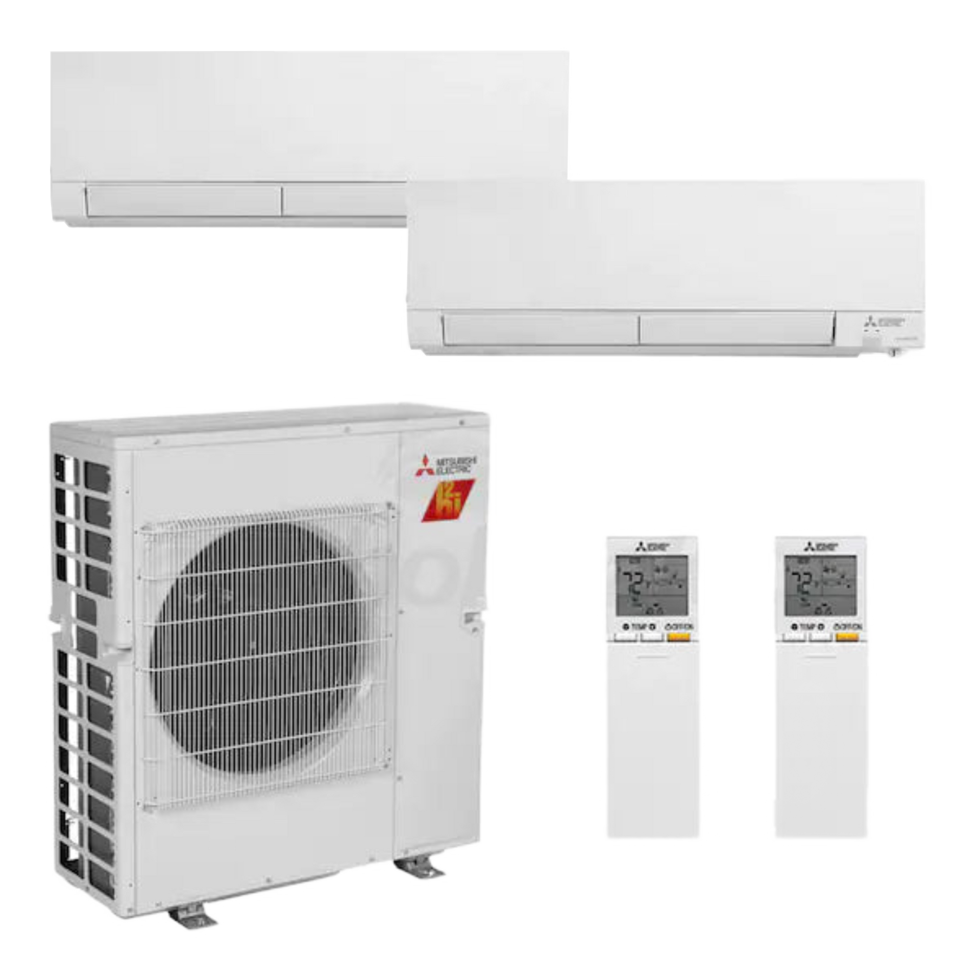 mi② 2-Port Multi-Head Split Air Con | Mitsubishi Electric