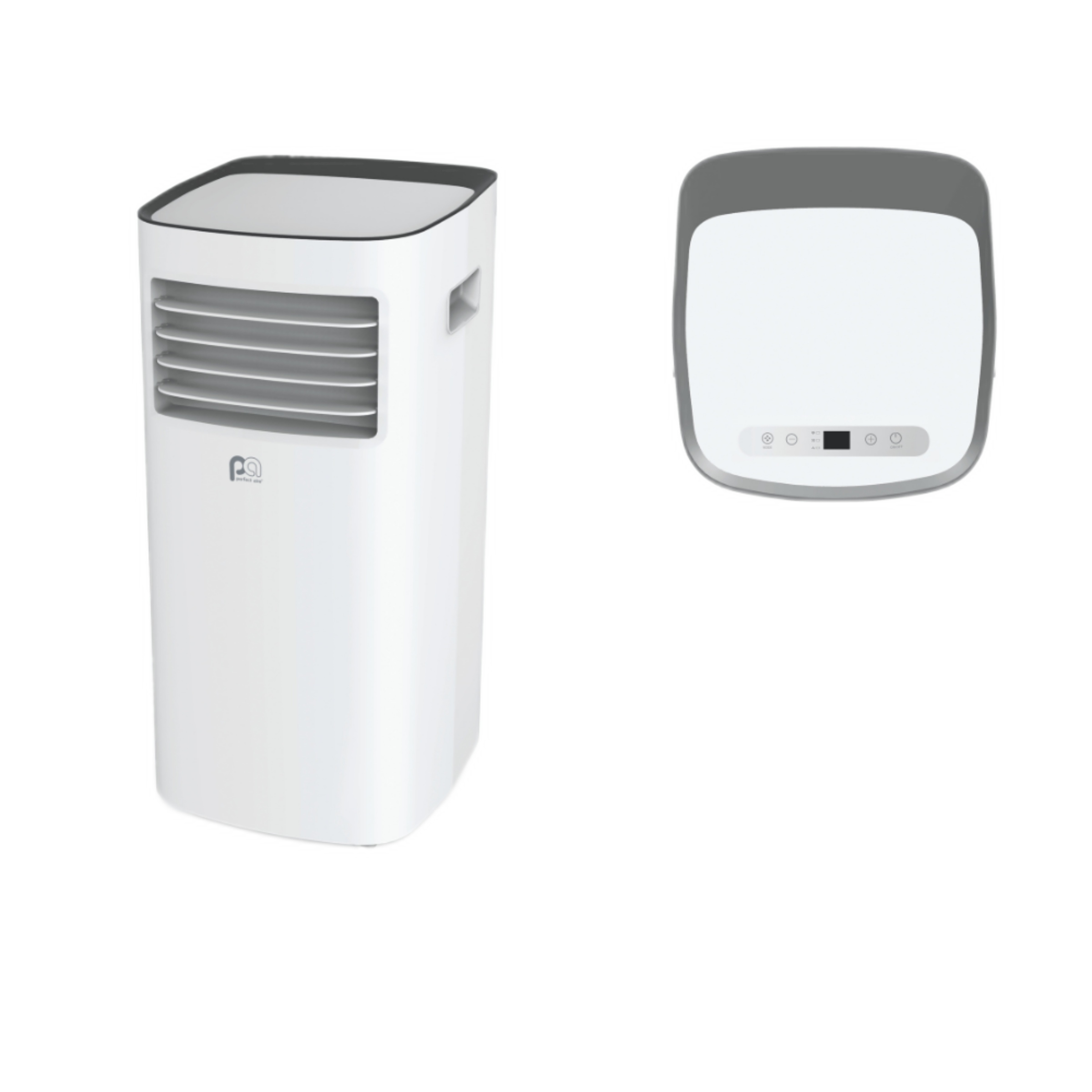 2PORT9000A Perfect Aire 9,000 BTU Compact Portable Air Conditioner - CEC, Sq. ft: 300-350 Coverage, With Remote Control, Non-Ozone Depleting R32 Refrigerant, EER = 10.57