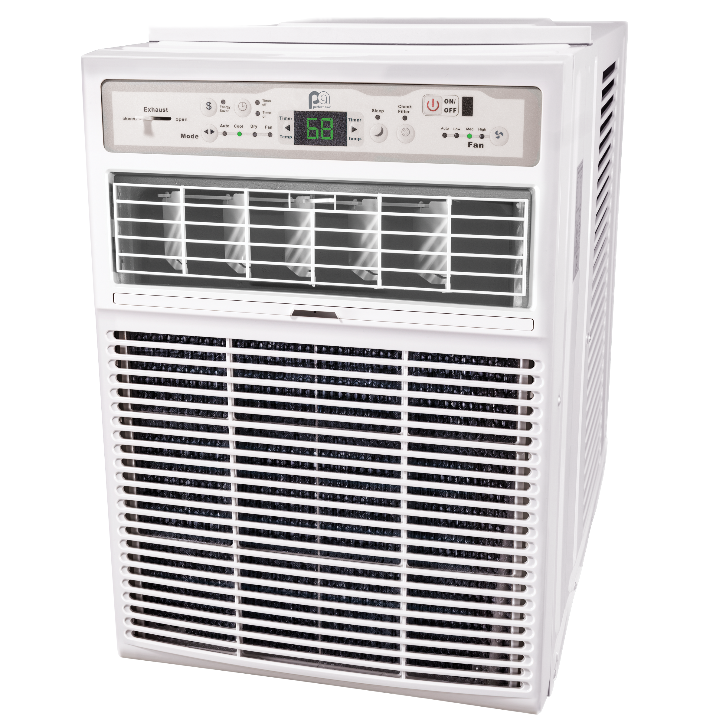 3PASC10000 Perfect Aire 10,000 BTU Casement Slider Window Air Conditioner, Sq. ft: 400-450 Coverage, With Remote Control