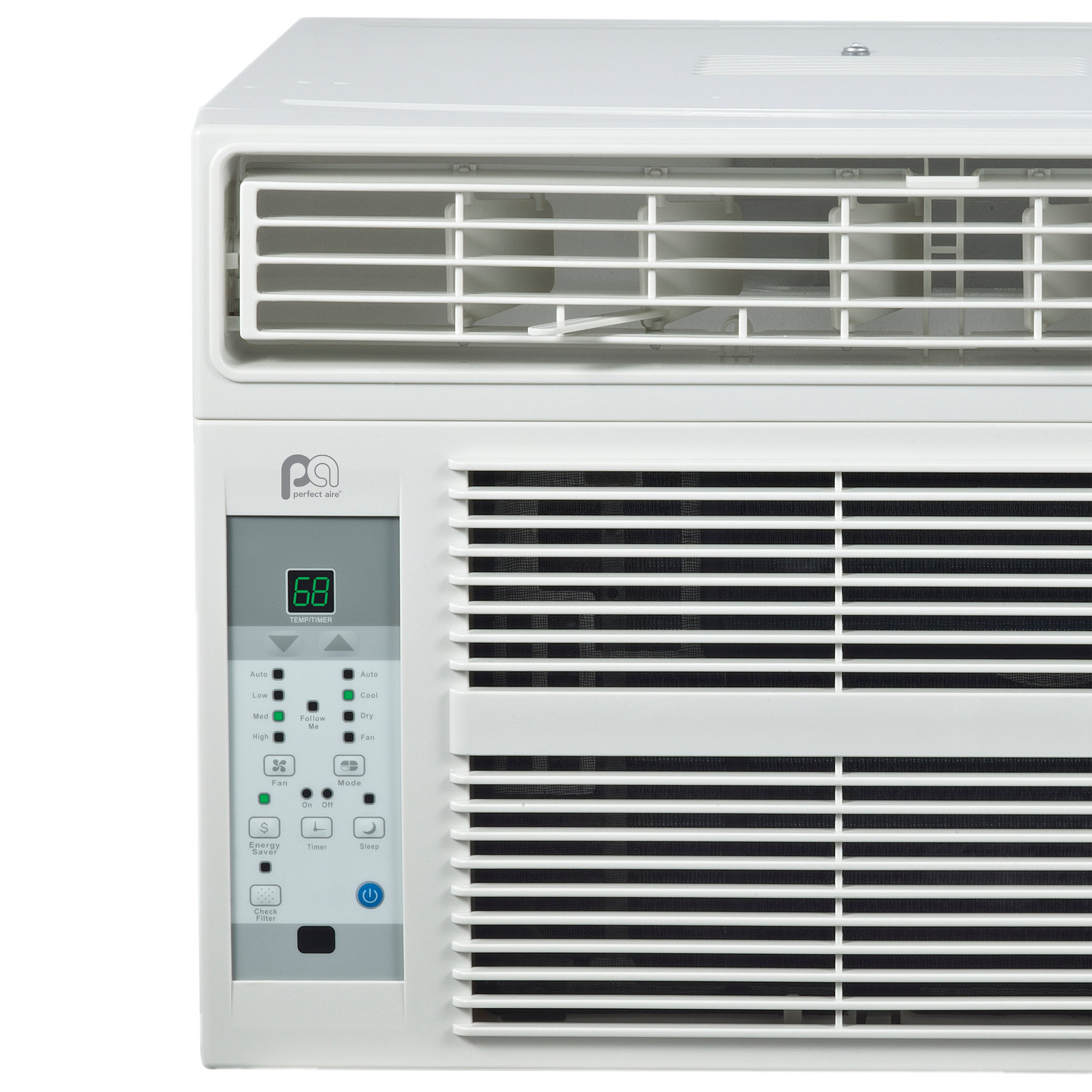 4PNC8000 Perfect Aire 8,000 BTU Window Room Air Conditioner, Sq. ft: 300-350 Coverage, With Remote Control