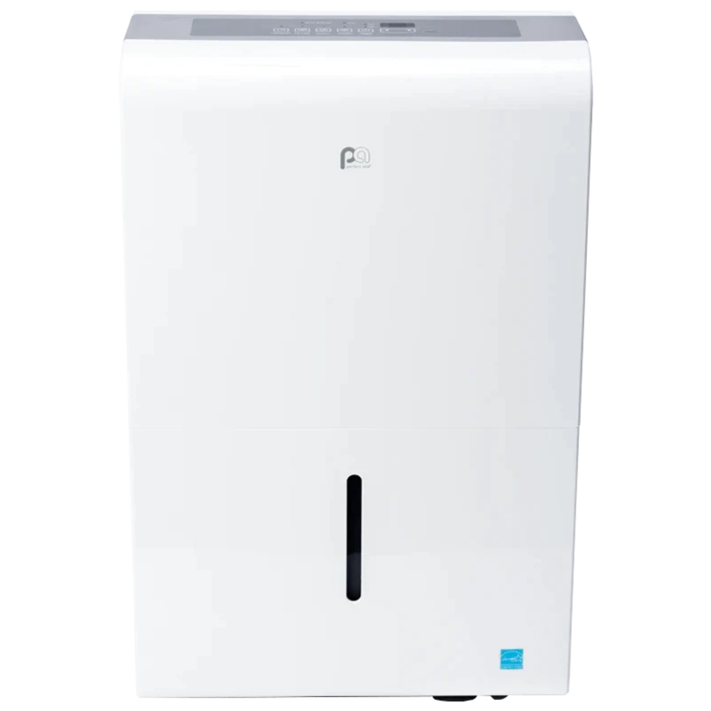 PerfectAire-Dehumidifier-2PFDP50, 50-Pint Flat Panel Energy Star Dehumidifier with Pump, 4,500 square feet