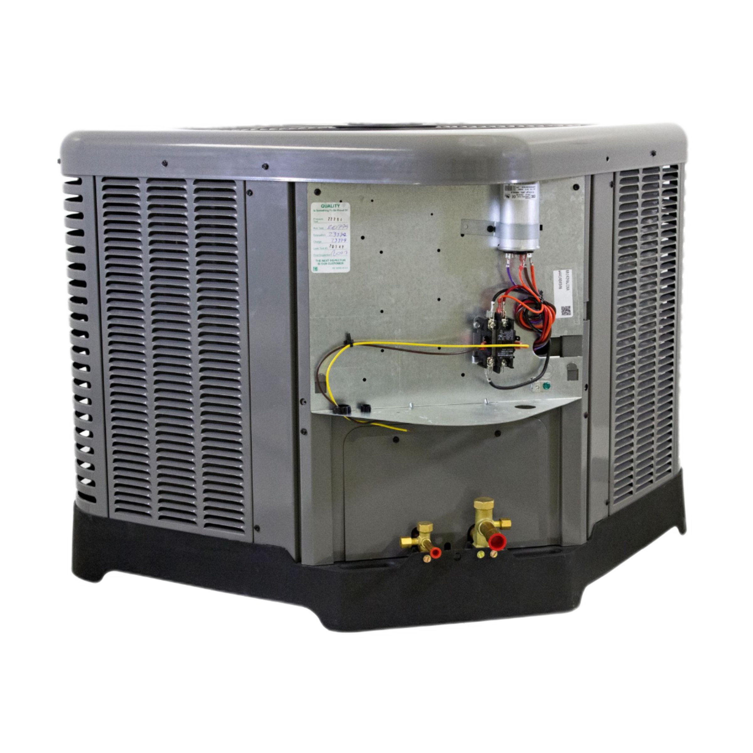 RA13 Ruud Achiever Series Single-Phase Air Conditioning Condensing Unit 13 SEER/11.5-13 EER, 1.5 to 5 Tons, Cooling Capacities 17.3 to 60.5 kBTU, 208-230V/1Ph/60Hz