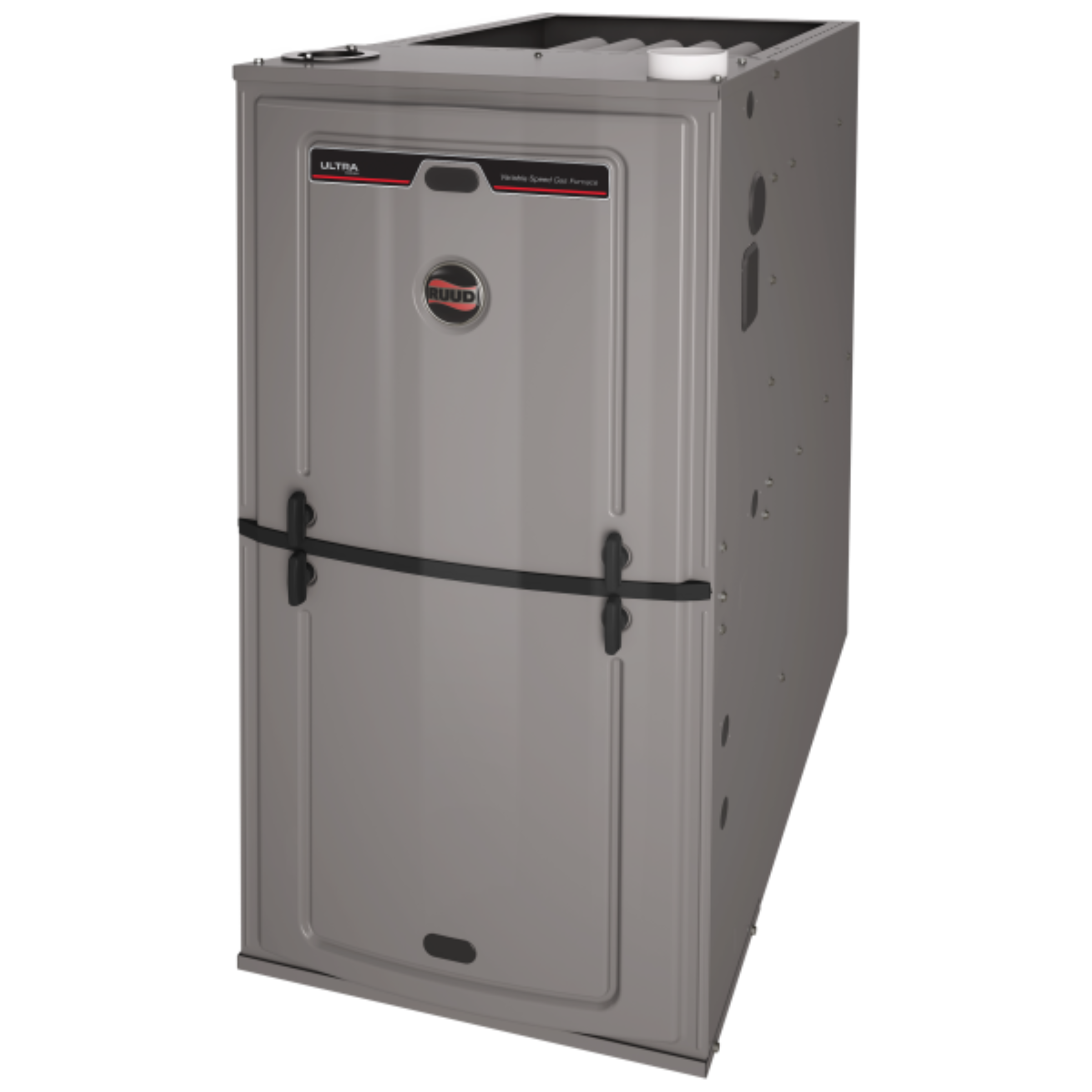 U96V Ruud Ultra™ Series Two-Stage Variable Speed Upflow Gas Furnace Input Rates of 40 to 115 kBTU, 96% A.F.U.E., Energy Star Qualified
