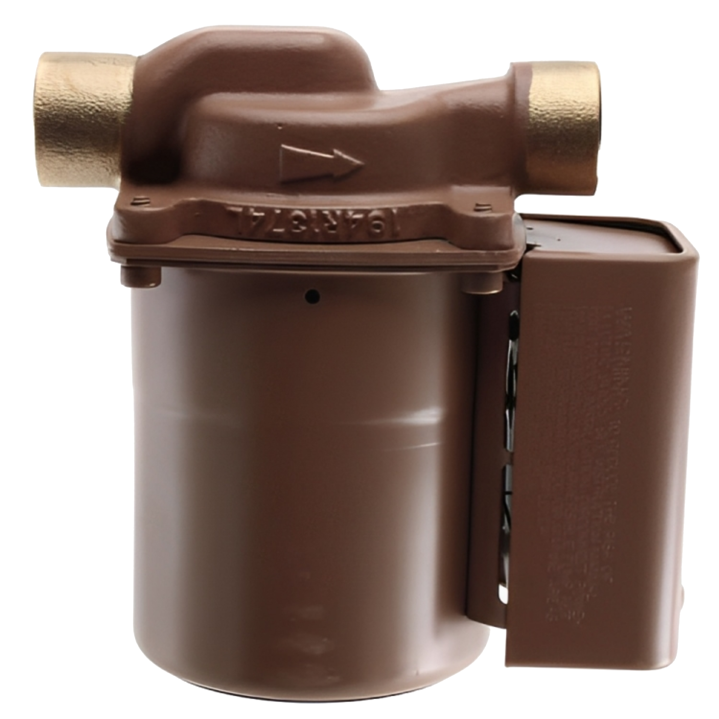Taco 006-B4 Bronze  3/4" Sweat Plumb n’ Plug Domestic Hot Water Circulator Pump, 1/40 HP, 115V/60Hz/1Ph, Max. Flow 11.5 GPM, 125 psi