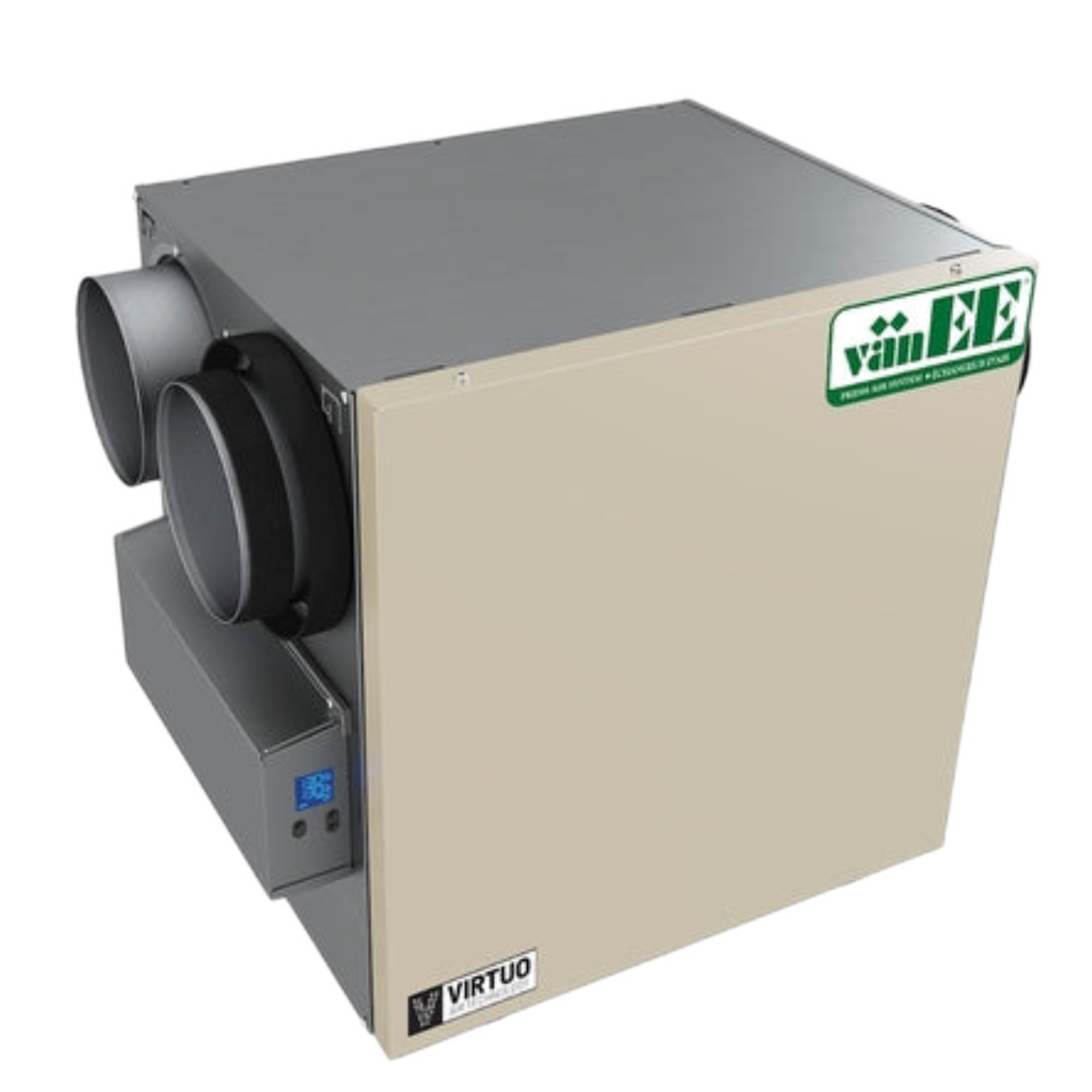 V160H75RS VanEE AI Series Residential Air Exchanger (HRV) 160 CFM 75% SRE, 6" Side Port, Energy Star Certified