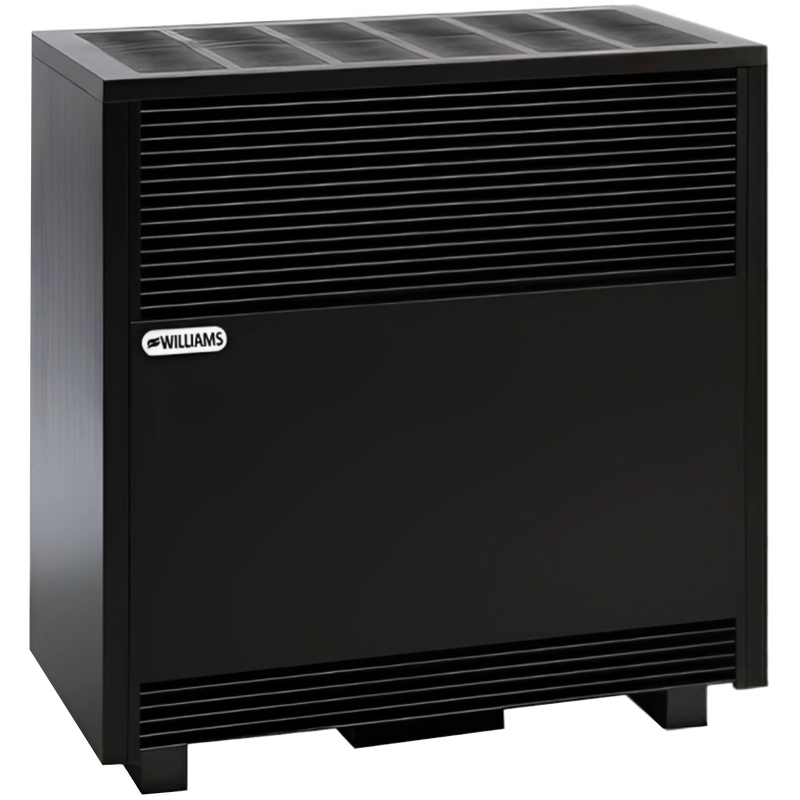 Williams Vented Room Heater Model 5001522A, Enclosed Front, No Blower,